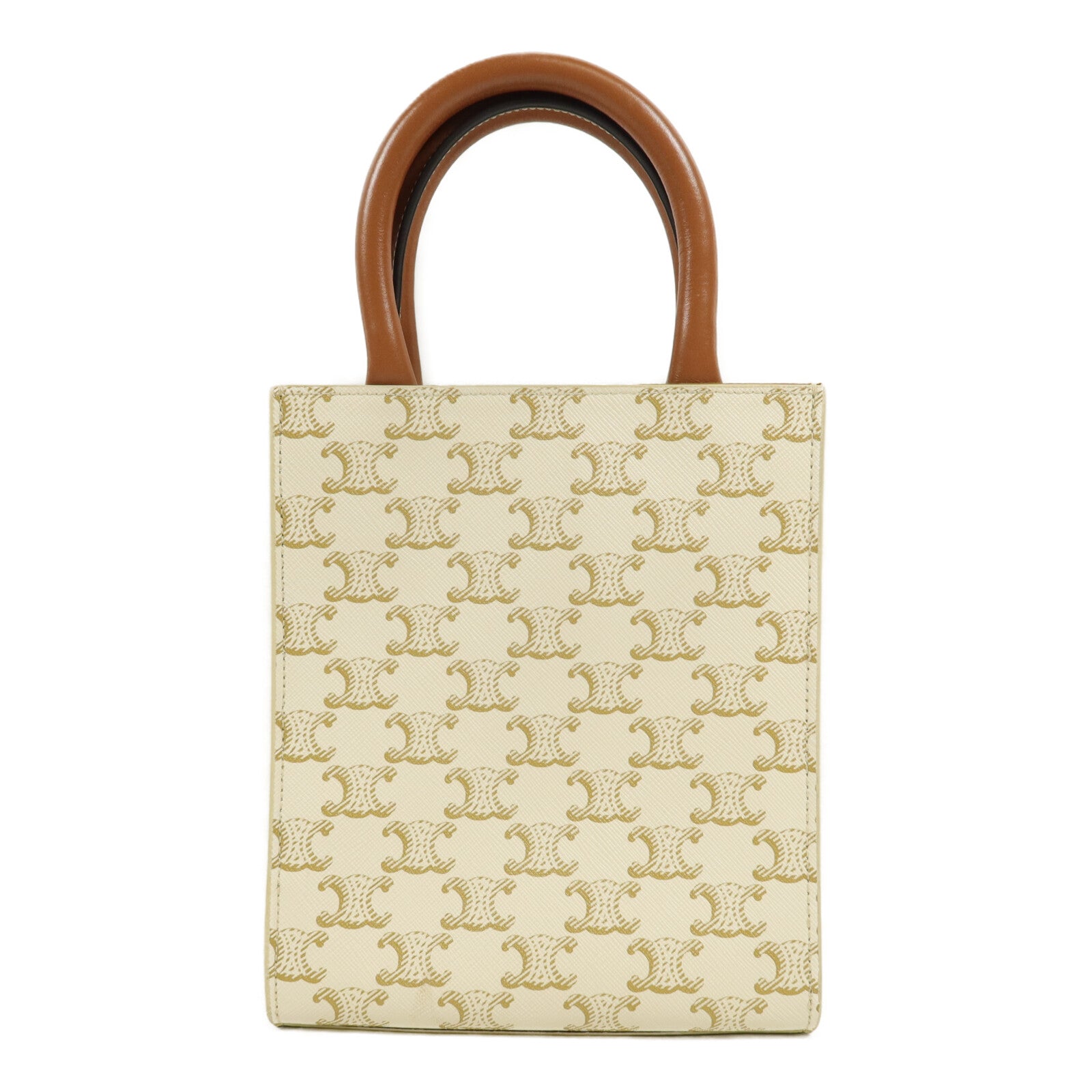 CELINE 塗層帆布Mini Vertical Cabas手挽肩背兩用袋