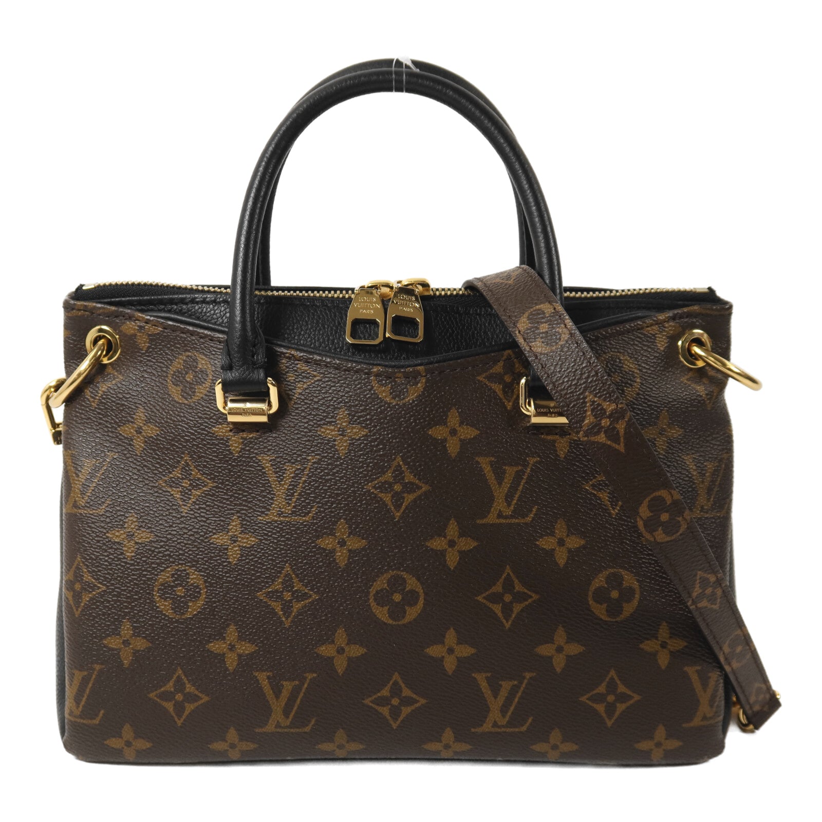 LOUIS VUITTON Monogram Pallas BB手挽肩背兩用袋