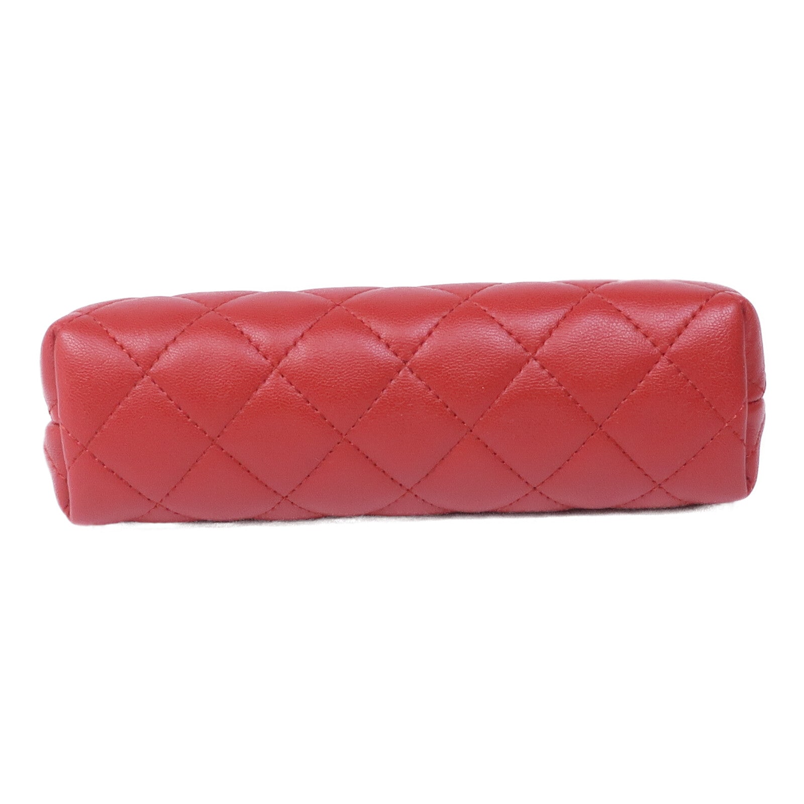 CHANEL 羊皮皮革Clutch Bag銀扣手拿包