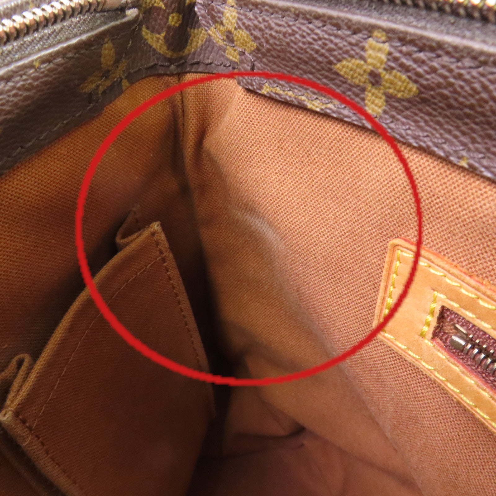 LOUIS VUITTON 【激減優惠】Monogram Cabas Piano Tote Bag金扣肩背袋啡色