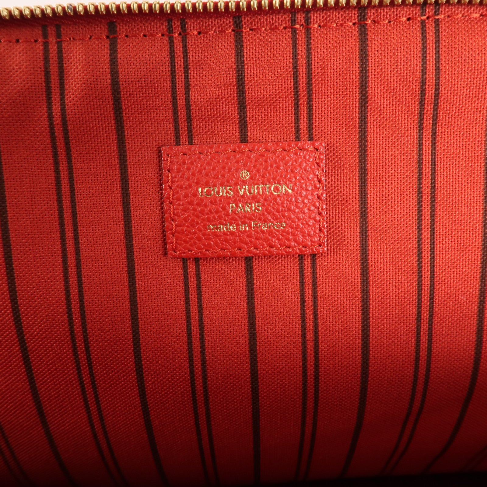 LOUIS VUITTON Monogram Empreinte Marais金扣手挽袋