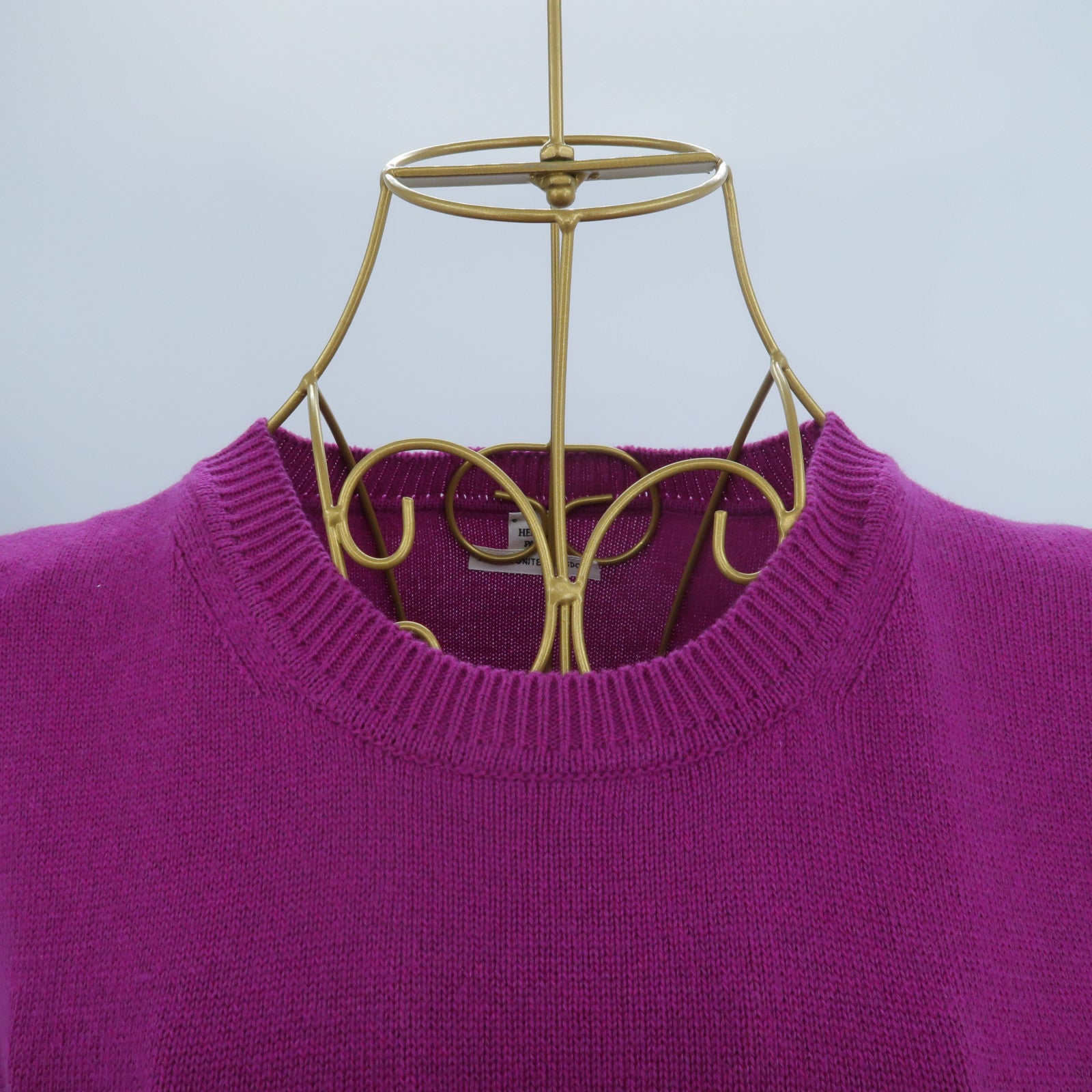 HERMES Cashmere Short Sleeve Knit Dress連身裙