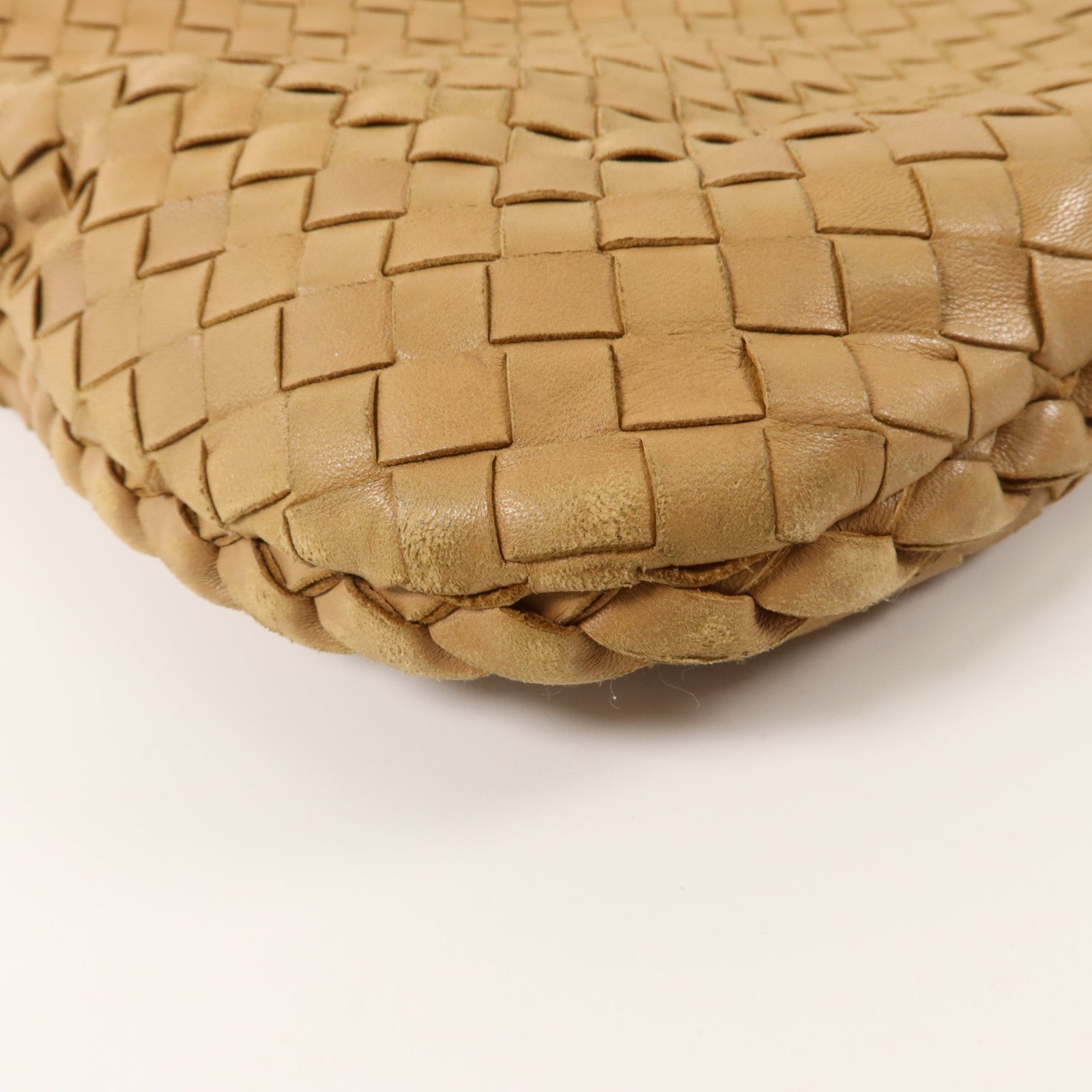 BOTTEGA VENETA 羊皮皮革Hobo肩背袋