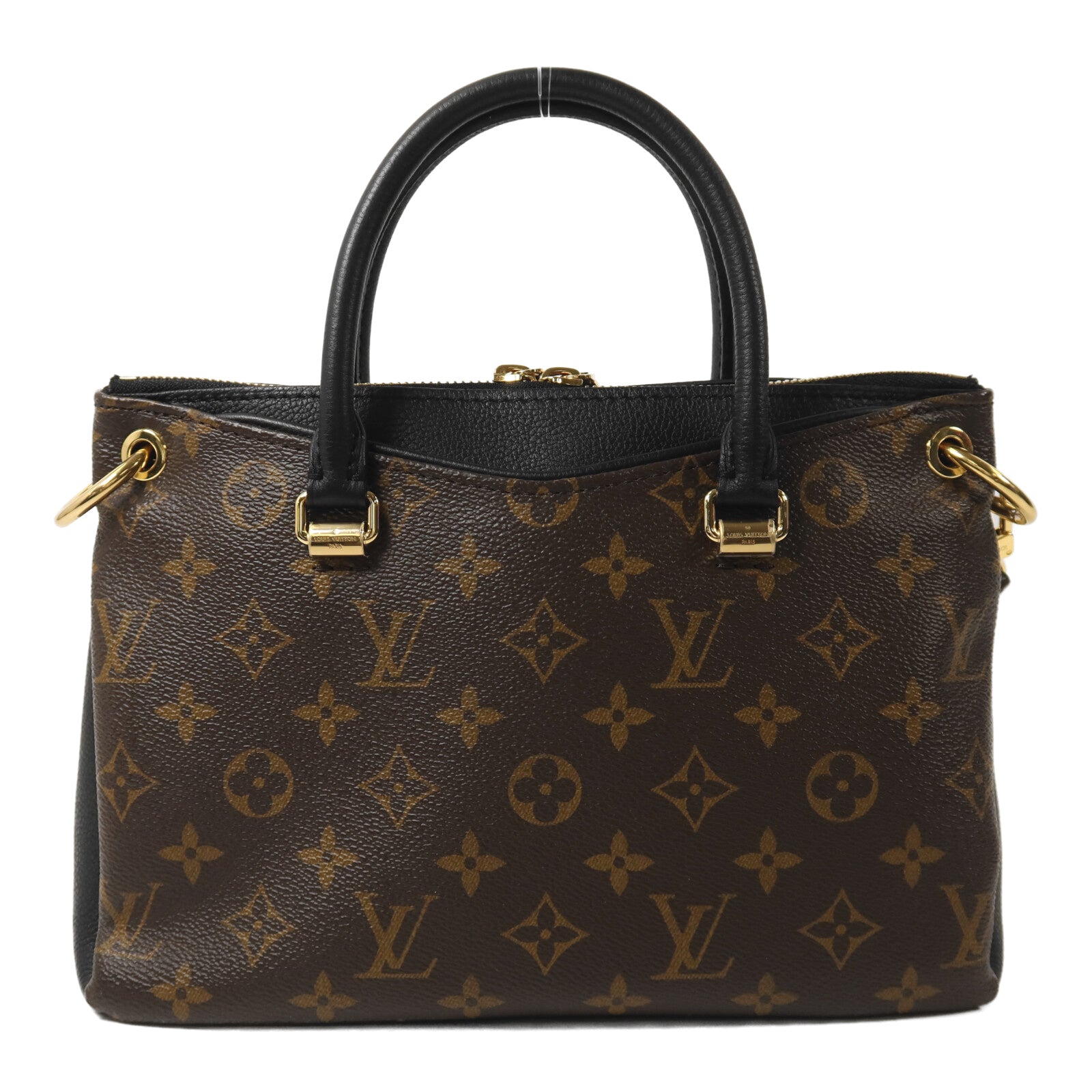 LOUIS VUITTON Monogram Pallas BB手挽肩背兩用袋