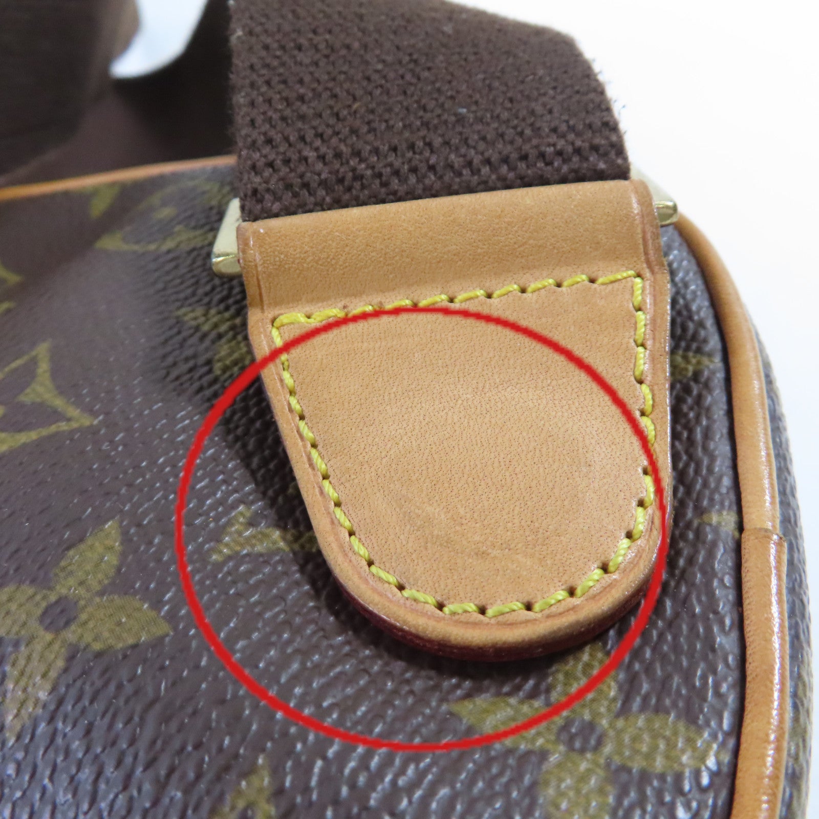 LOUIS VUITTON 【激減優惠】Monogram Pochette Gange Belt Bag金扣腰包啡色