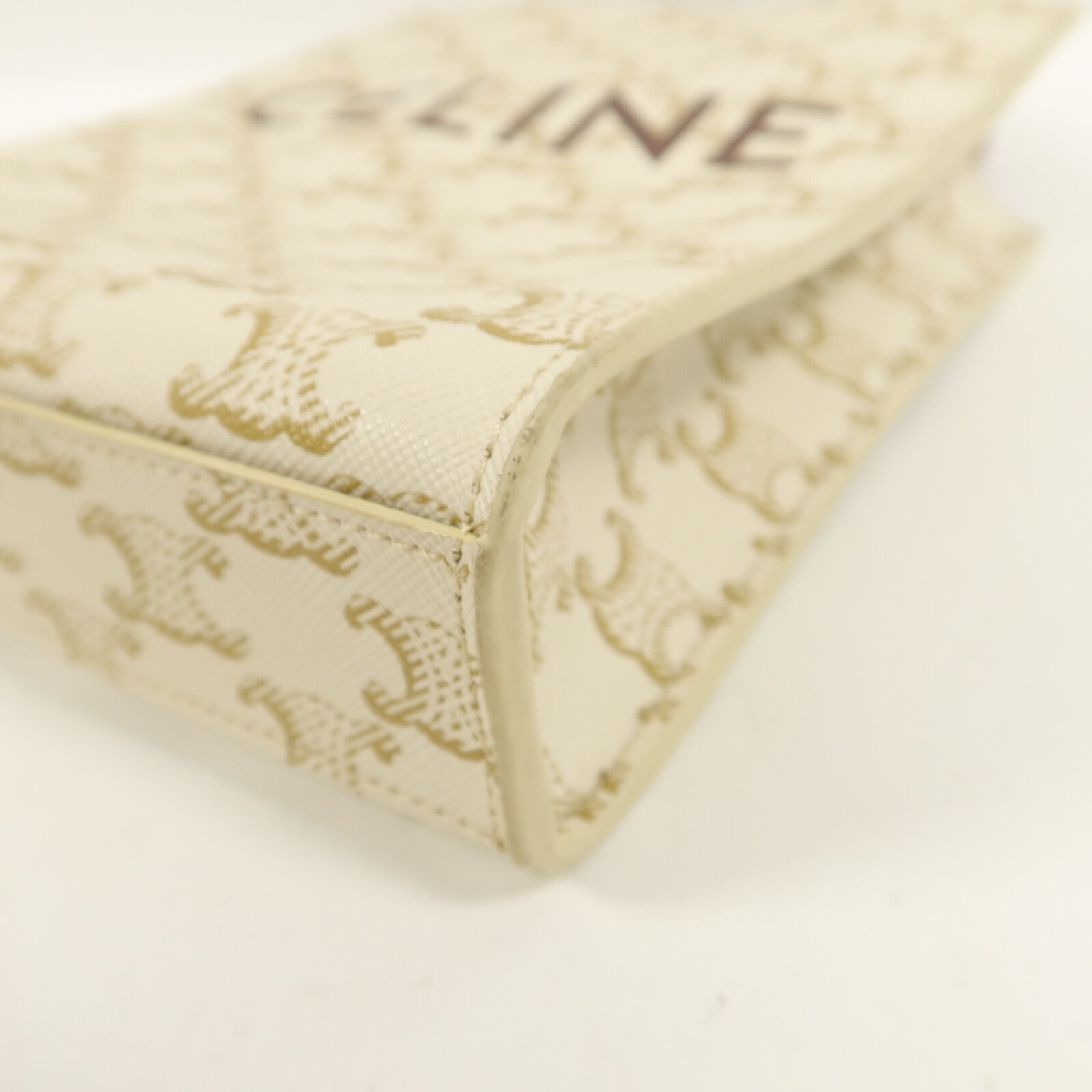 CELINE 塗層帆布Mini Vertical Cabas手挽肩背兩用袋