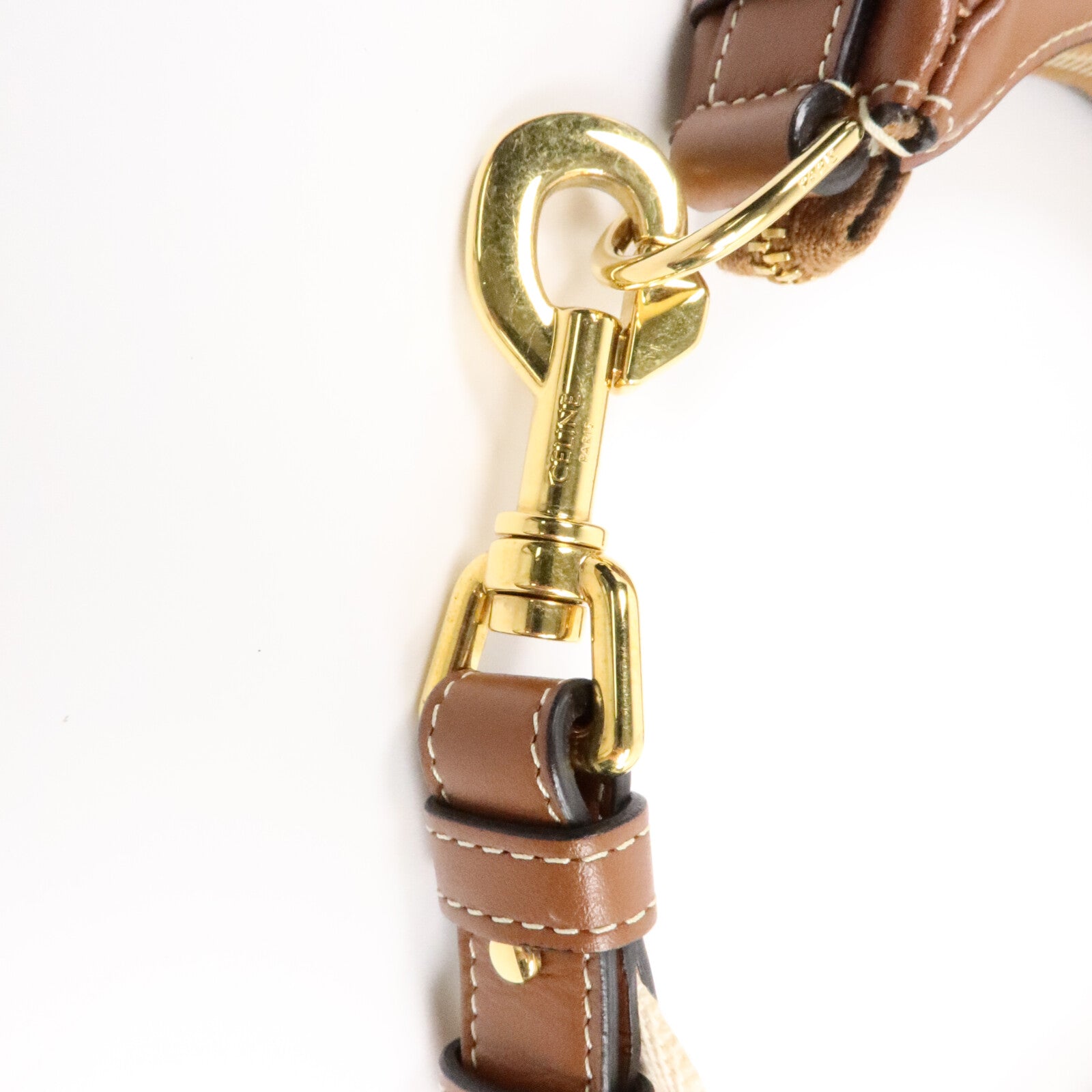 CELINE 牛皮皮革Triomphe Ava Medium肩背袋