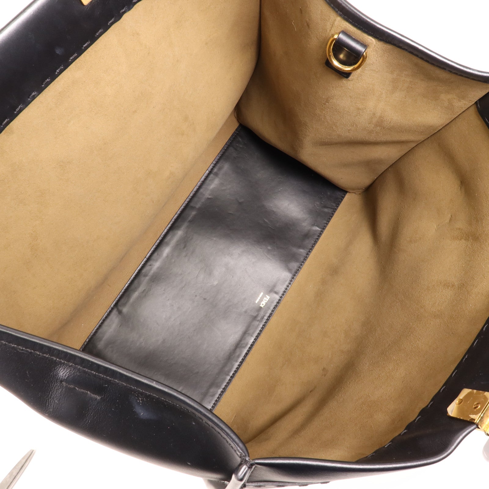 FENDI 牛皮皮革Sunshine Large金扣手挽袋