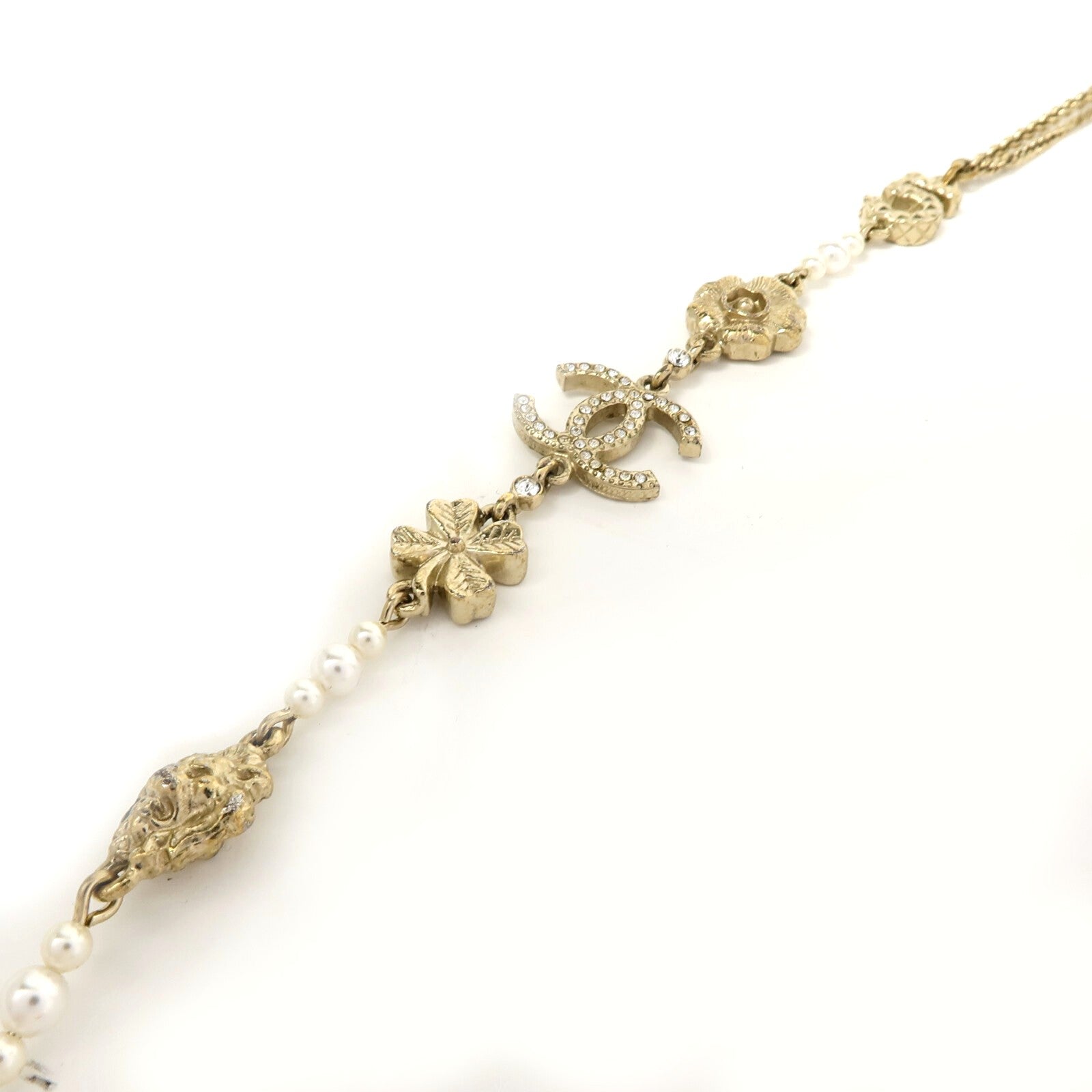 CHANEL 金屬Long Necklace項鍊