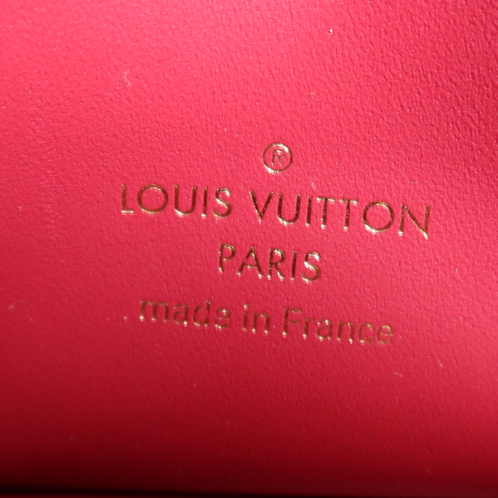 LOUIS VUITTON Monogram Portefeuille Flore金扣鏈帶肩背袋