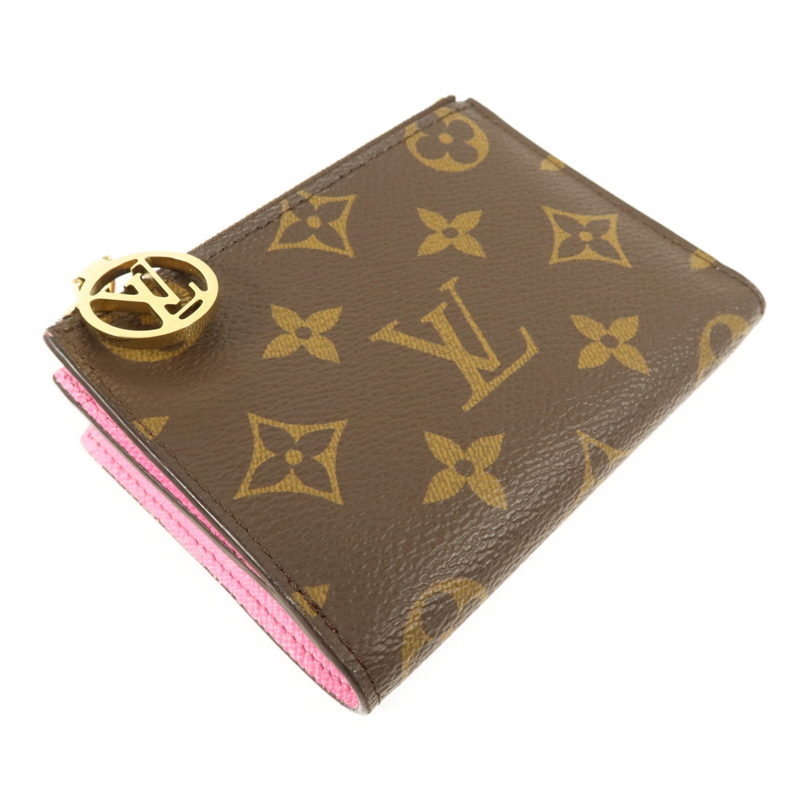 LOUIS VUITTON Monogram Lisa Wallet金扣錢包