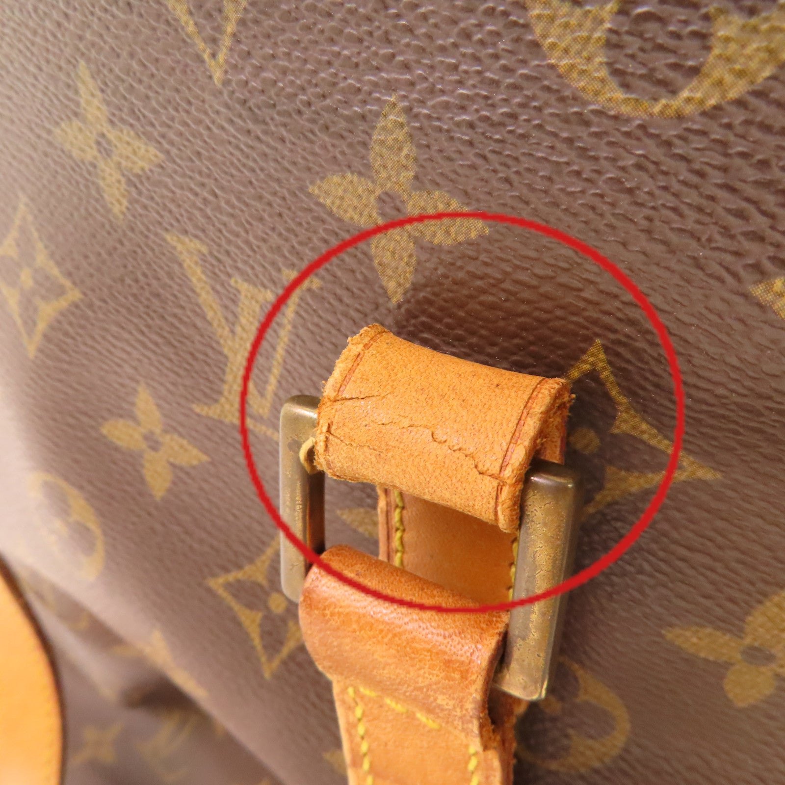 LOUIS VUITTON 【激減優惠】Monogram Cabas Piano Tote Bag金扣肩背袋啡色