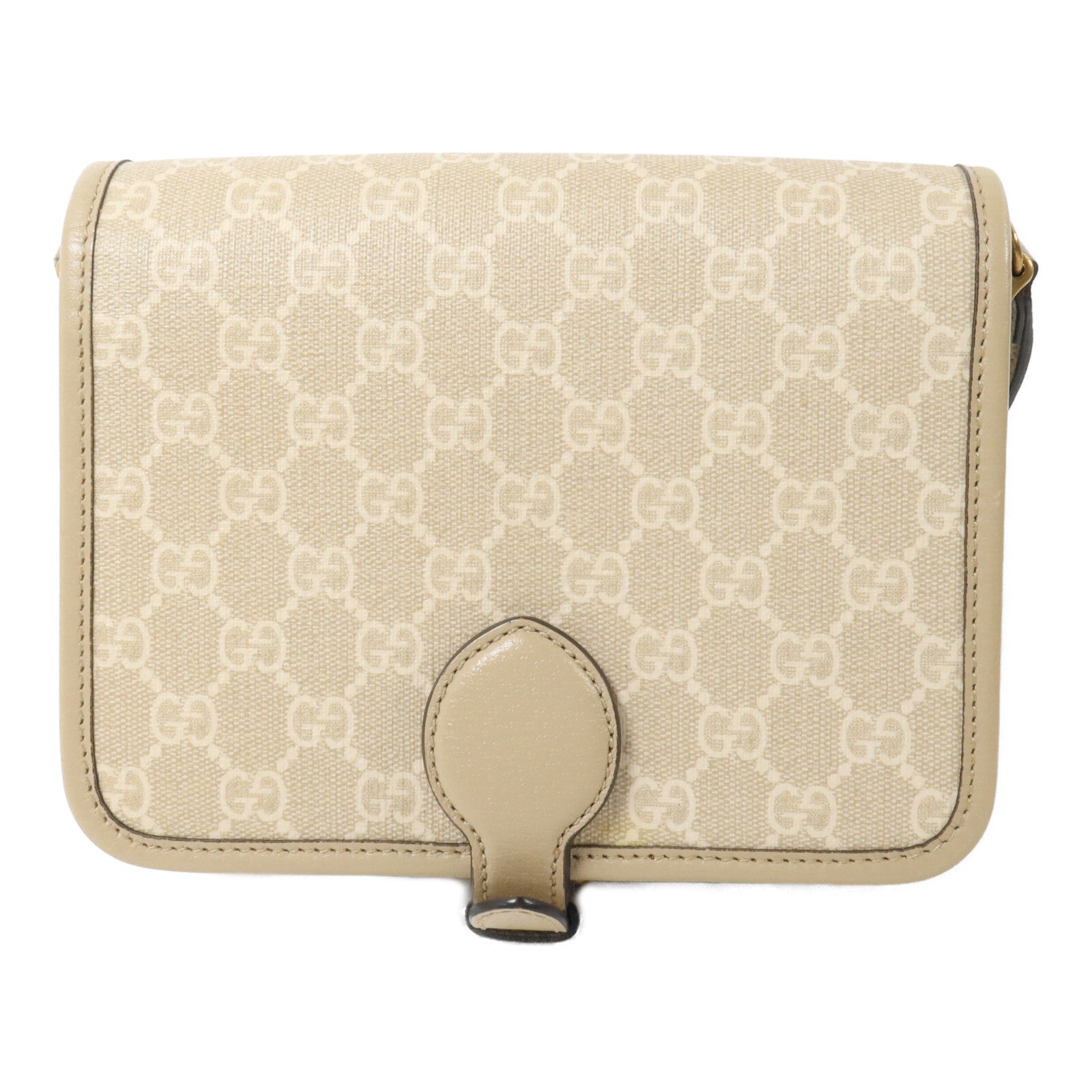GUCCI 塗層帆布Retro GG Supreme肩背袋