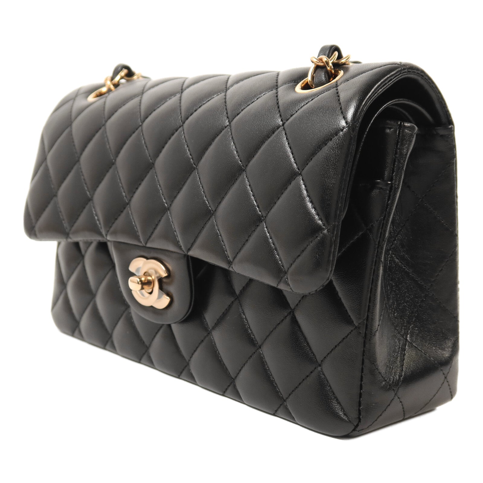 CHANEL 羊皮皮革Classic 23鏈帶肩背袋