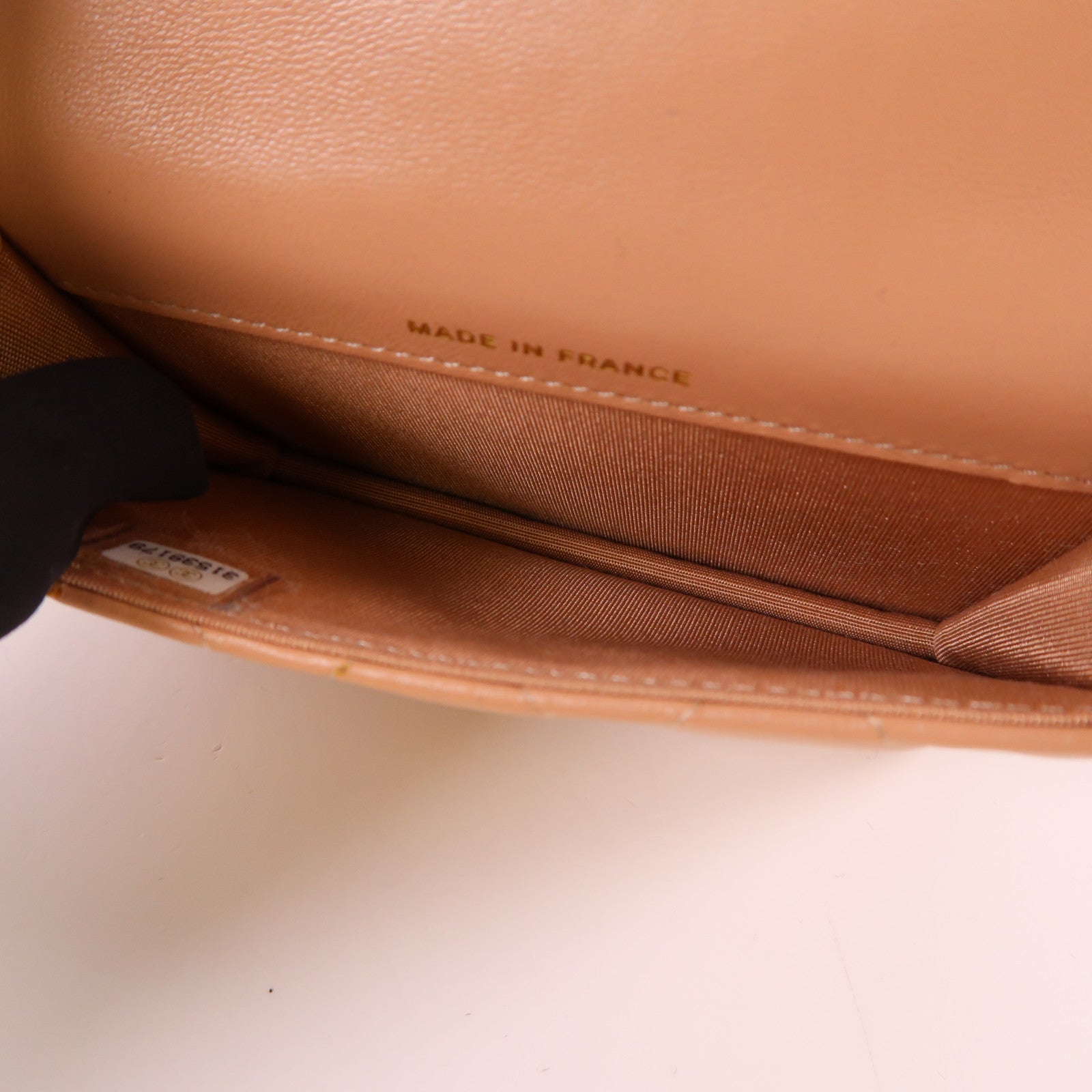 CHANEL 羊皮皮革Mini Top Handle金扣手挽肩背兩用袋