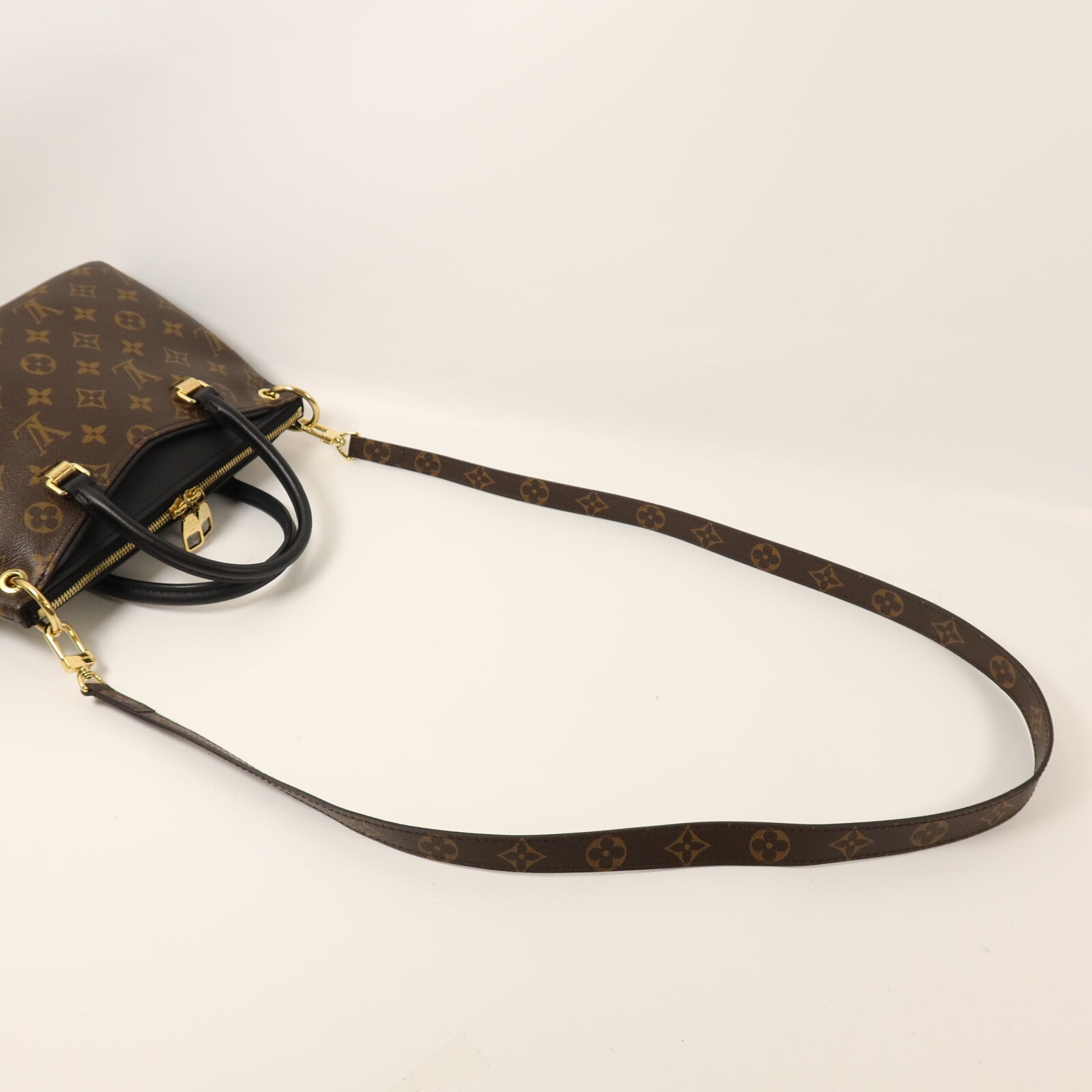LOUIS VUITTON Monogram Pallas BB手挽肩背兩用袋