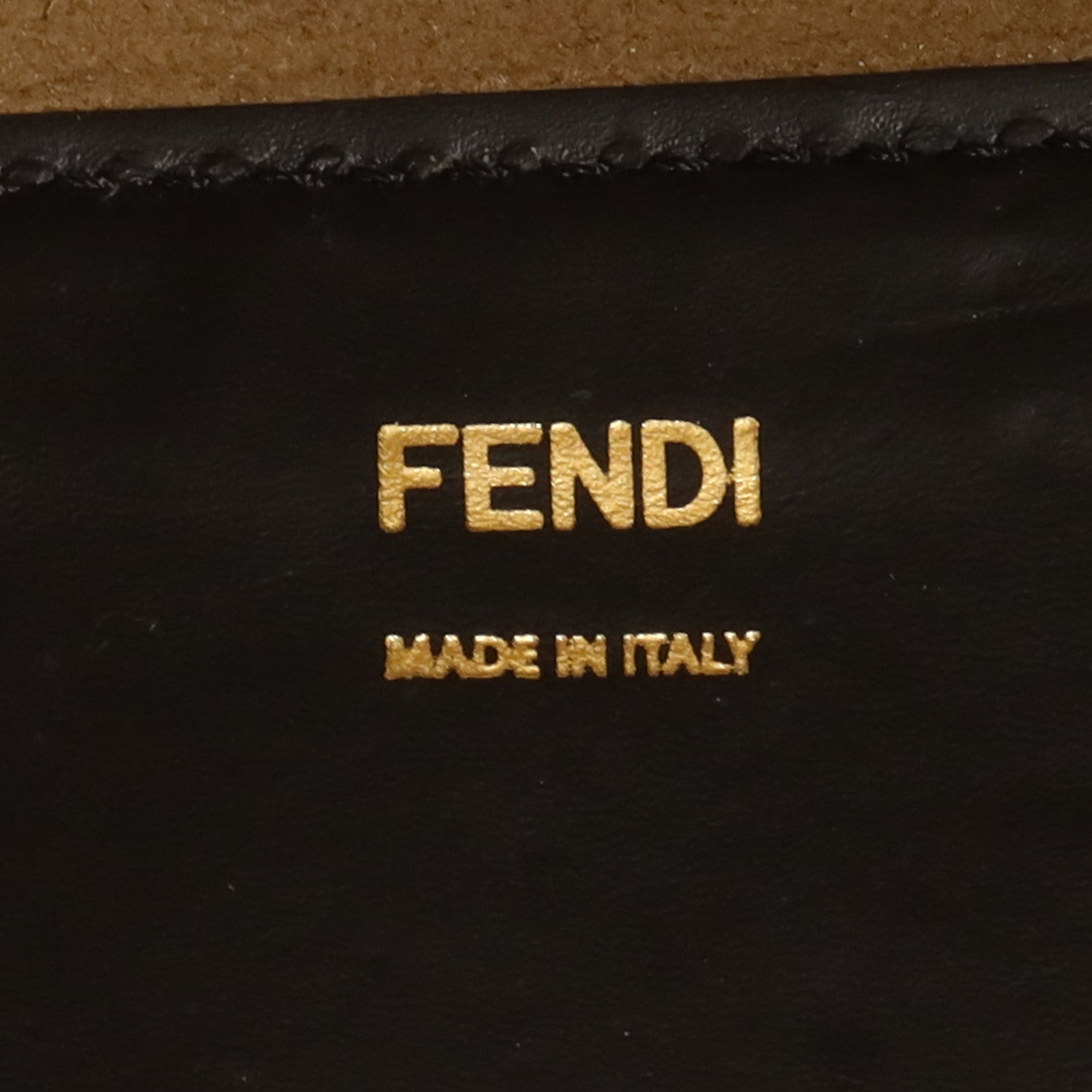 FENDI 牛皮皮革Sunshine Large金扣手挽袋