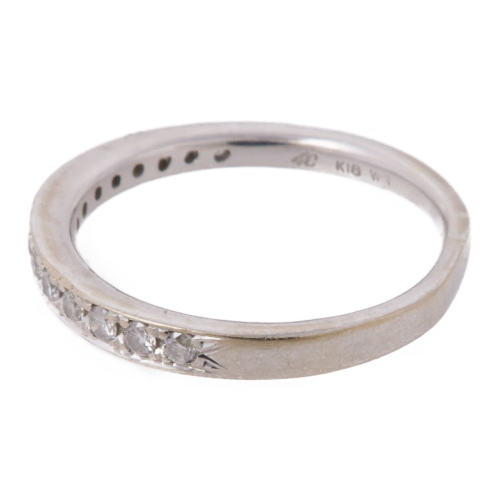 JEWELRY 18K白金Diamond Ring鑽石戒指US#5.5