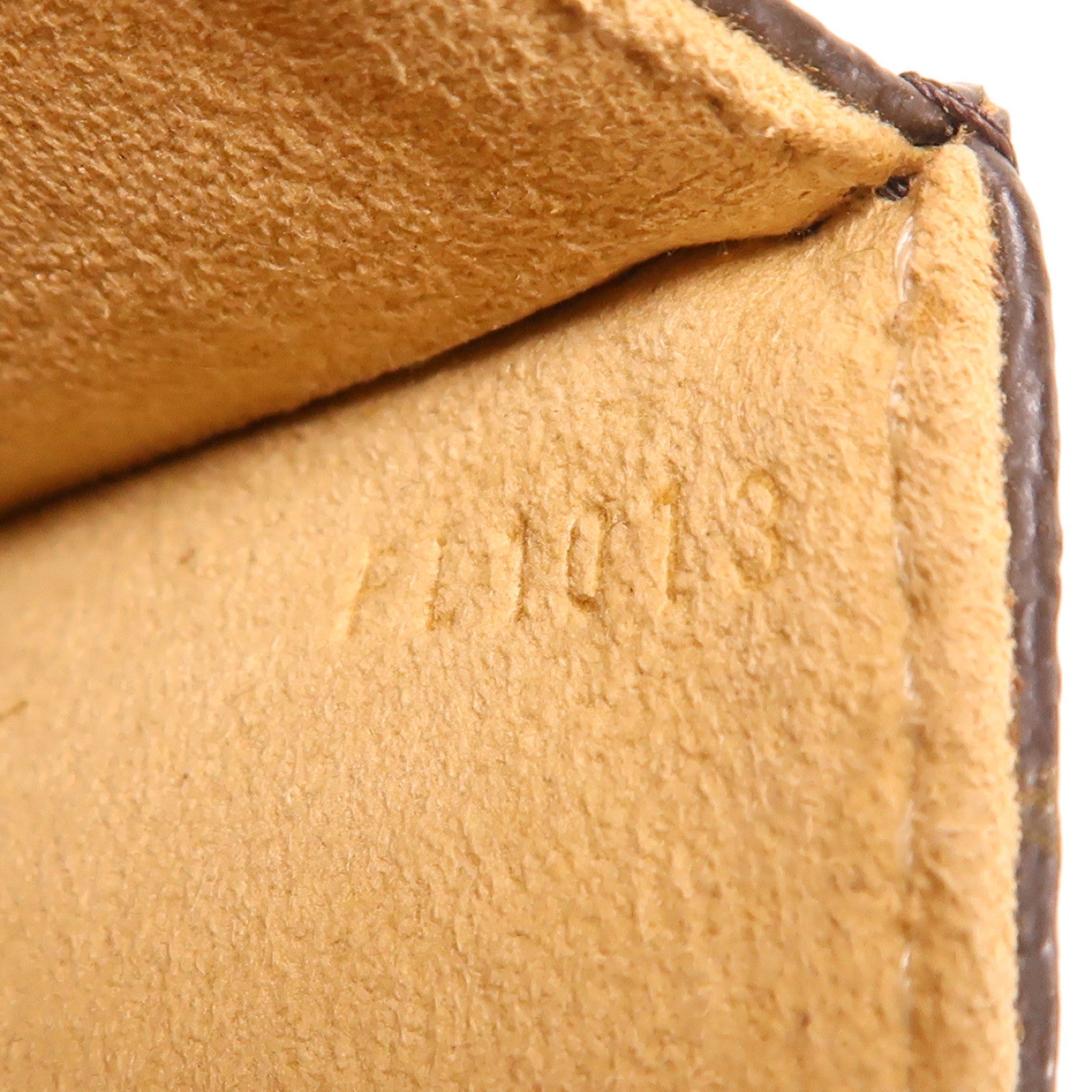 LOUIS VUITTON Monogram Pochette Florentine金扣腰包棕色