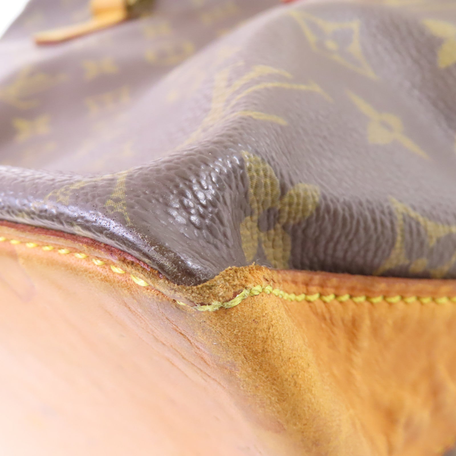 LOUIS VUITTON 【激減優惠】Monogram Cabas Piano Tote Bag金扣肩背袋啡色