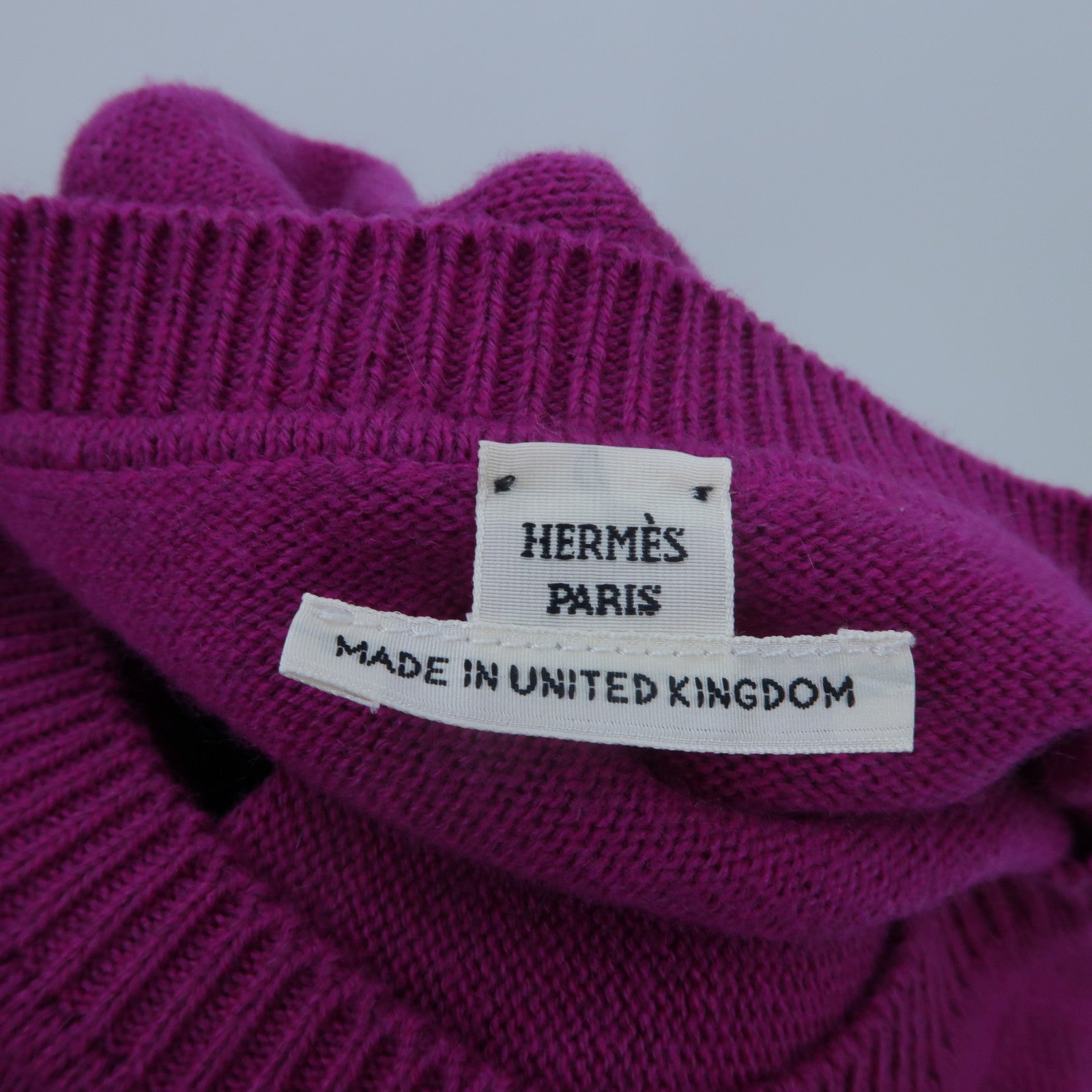 HERMES Cashmere Short Sleeve Knit Dress連身裙
