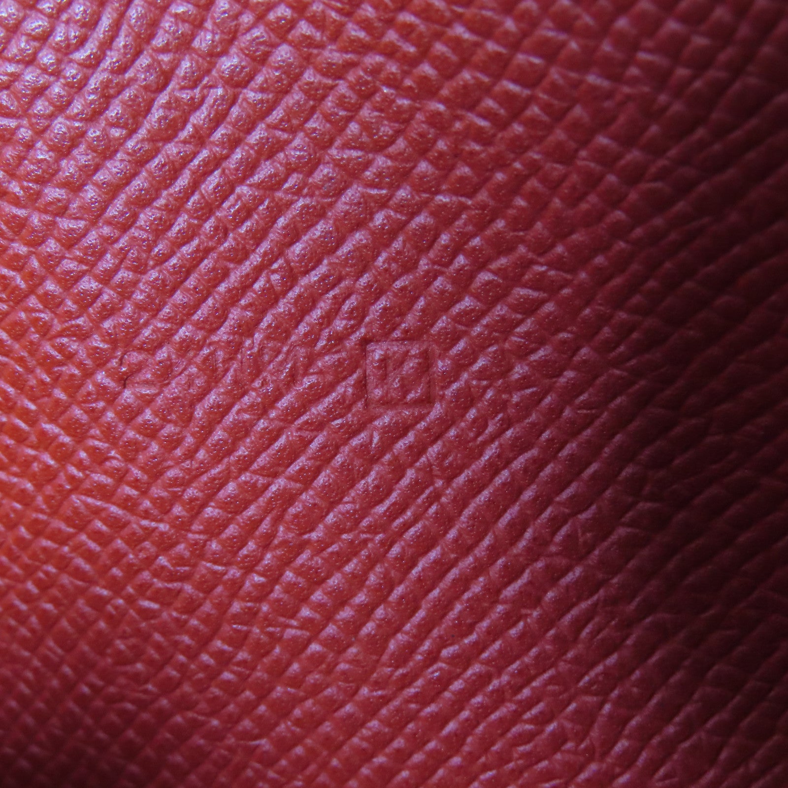 HERMES Epsom皮革Azap Wallet銀扣長錢包Rouge