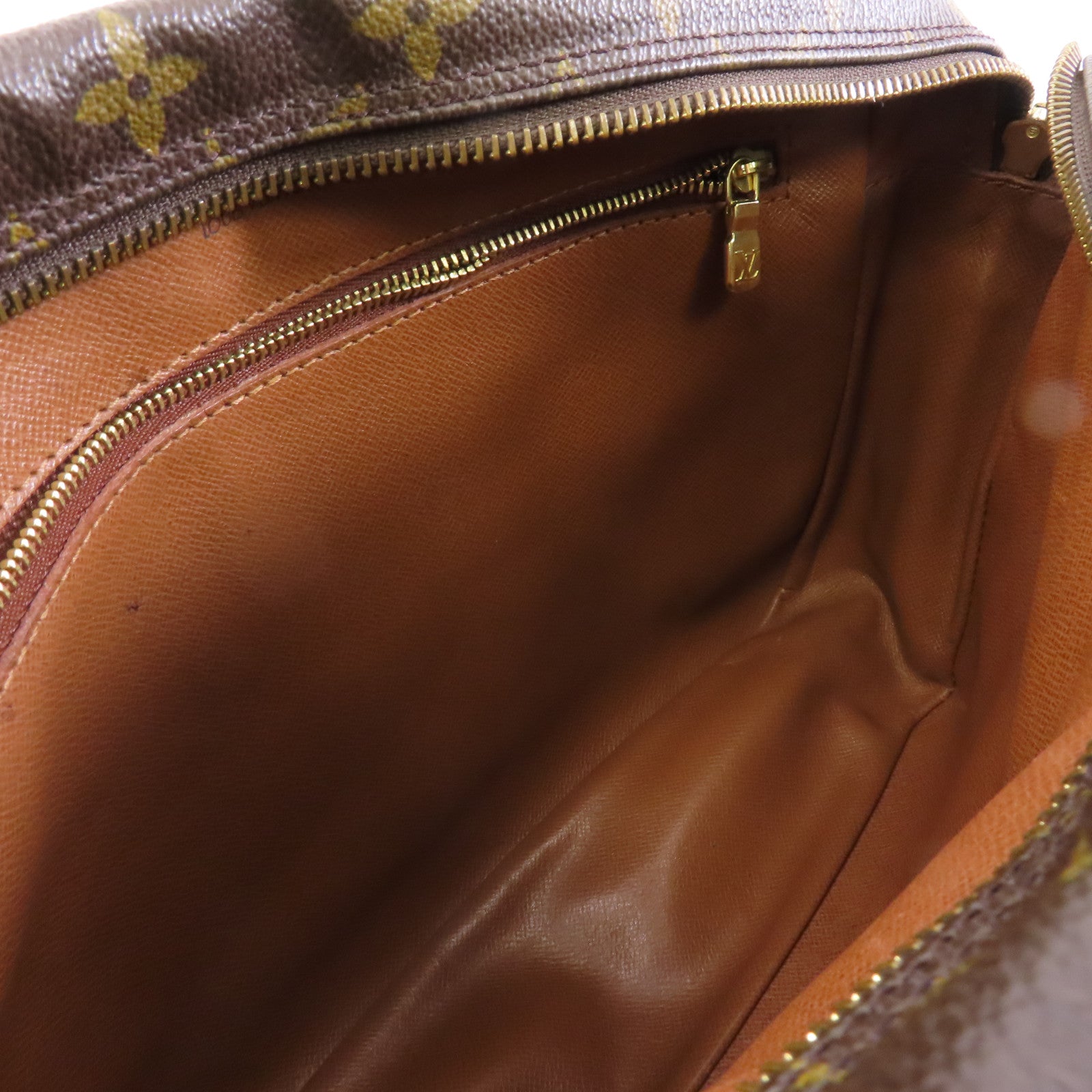 LOUIS VUITTON Monogram Nil金扣肩背袋啡色