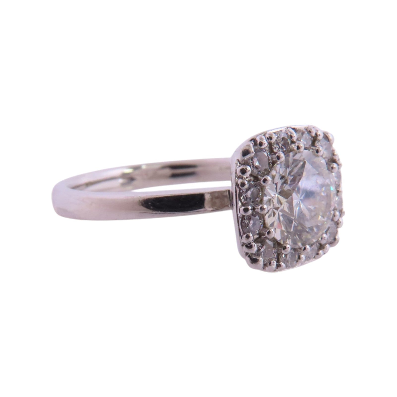 JEWELRY Diamond Ring PT950 Platinum US#8.25