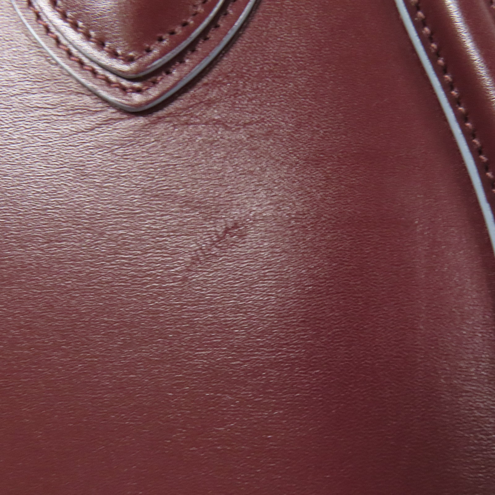 CELINE 牛皮皮革Mini Luggage金扣手挽袋