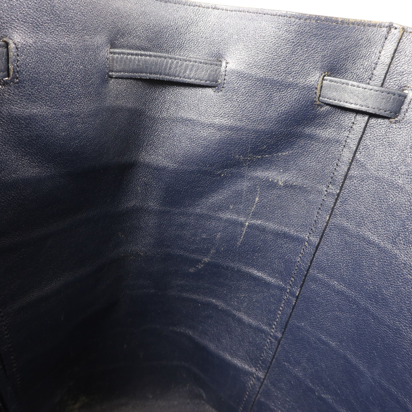 CELINE 牛皮皮革Small Cabas Phantom金扣肩背袋