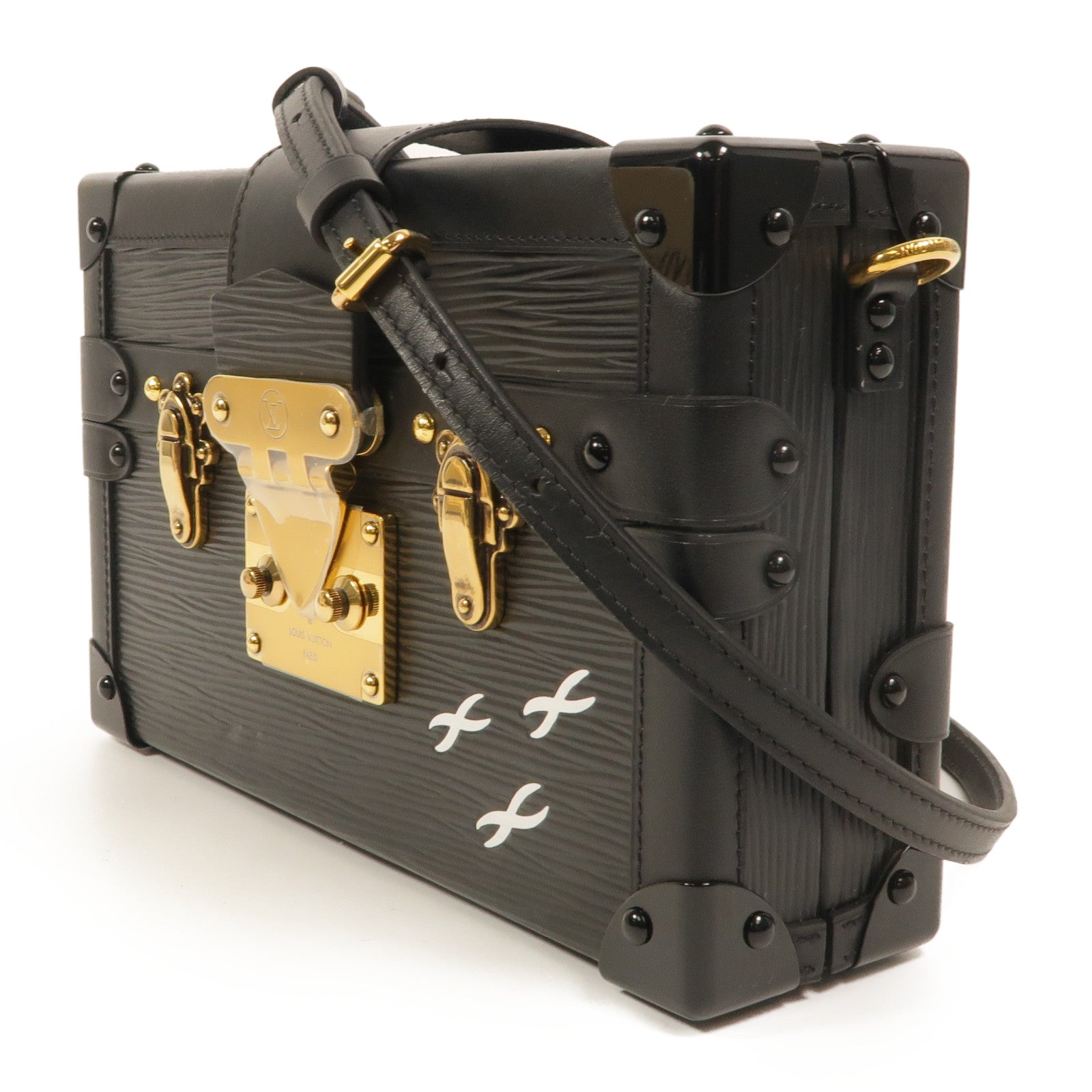LOUIS VUITTON Epi Petite Malle肩背袋