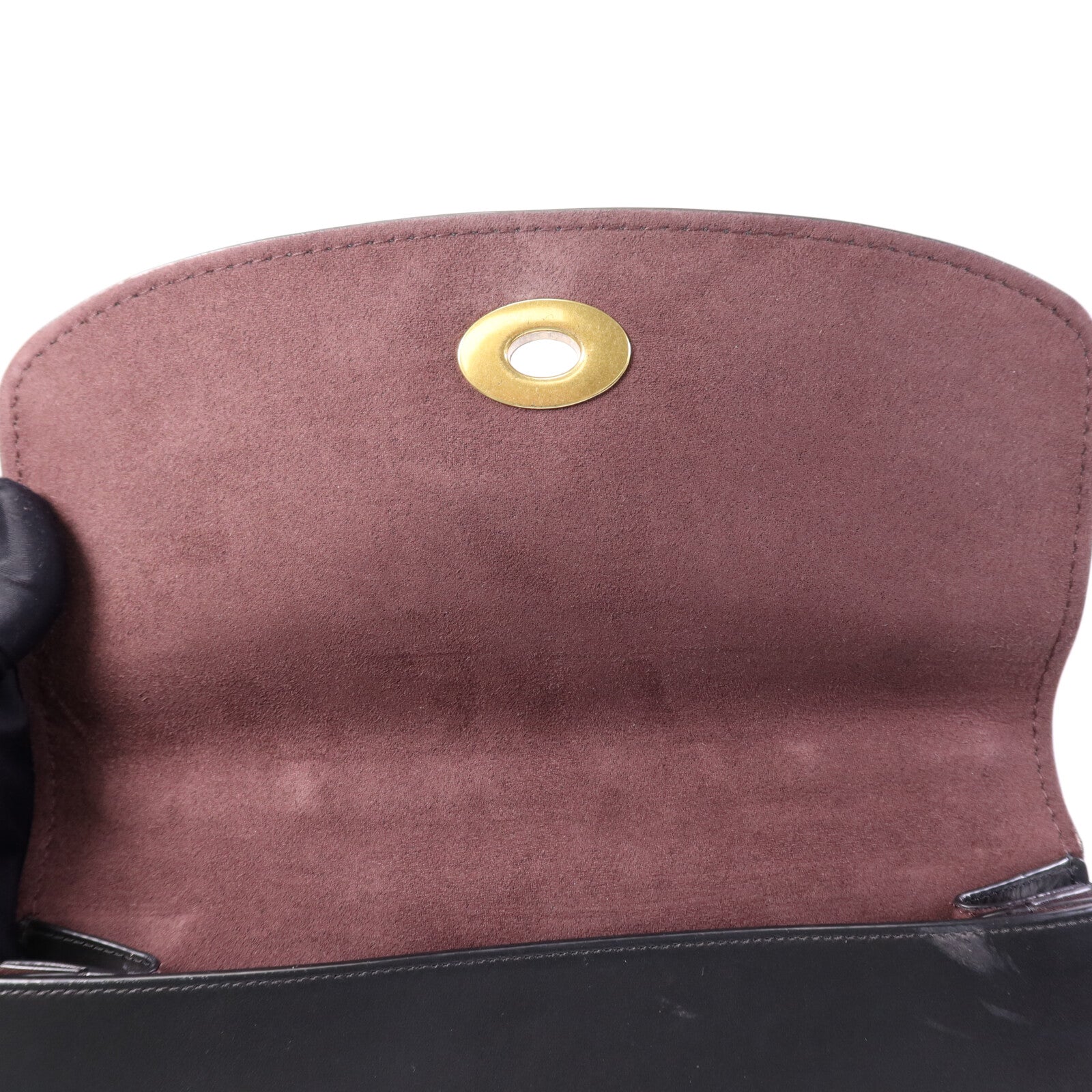 COACH 牛皮皮革2 Way Shoulder Bag金扣鏈帶手挽肩背兩用袋