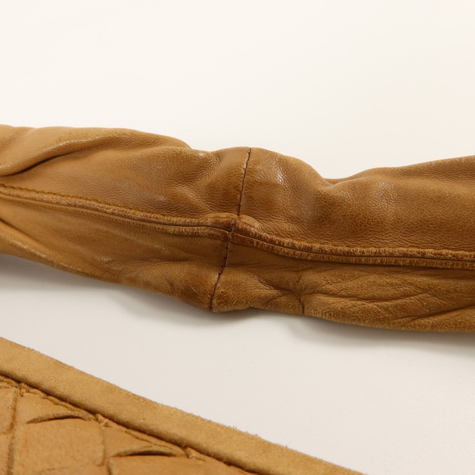 BOTTEGA VENETA 羊皮皮革Hobo肩背袋