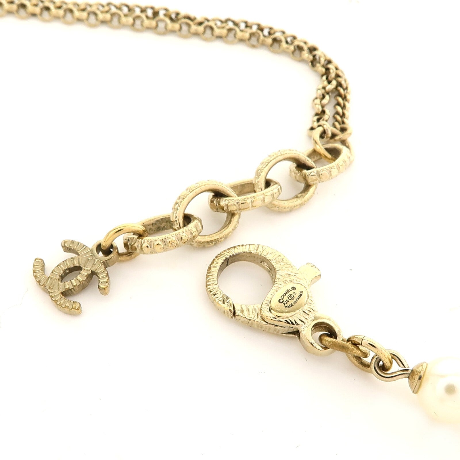 CHANEL 金屬Long Necklace項鍊