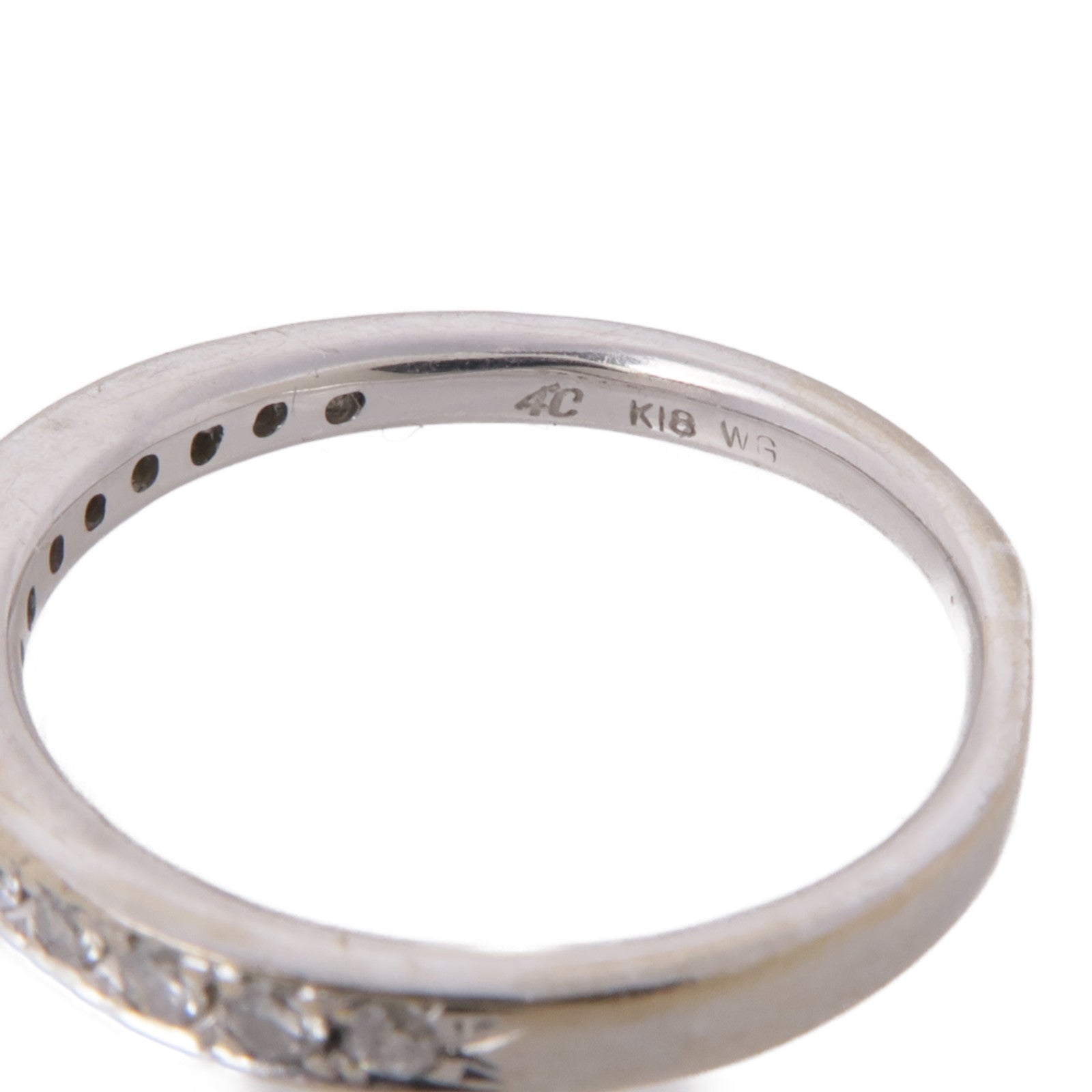 JEWELRY 18K白金Diamond Ring鑽石戒指US#5.5