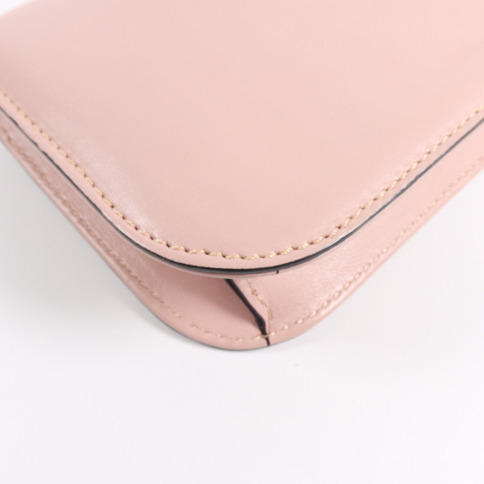 Valentino 牛皮皮革Garavani Glam Lock鏈帶肩背袋