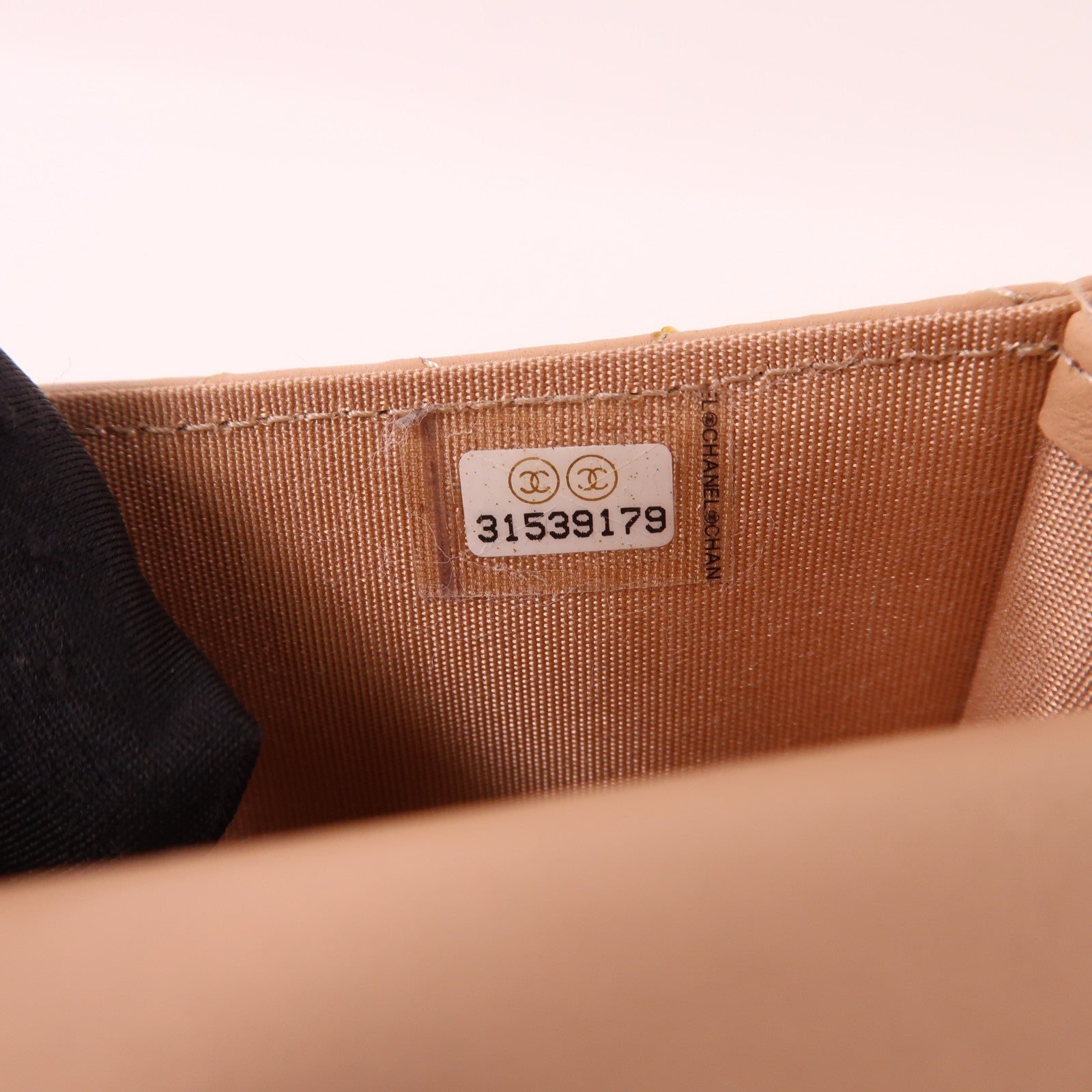 CHANEL 羊皮皮革Mini Top Handle金扣手挽肩背兩用袋