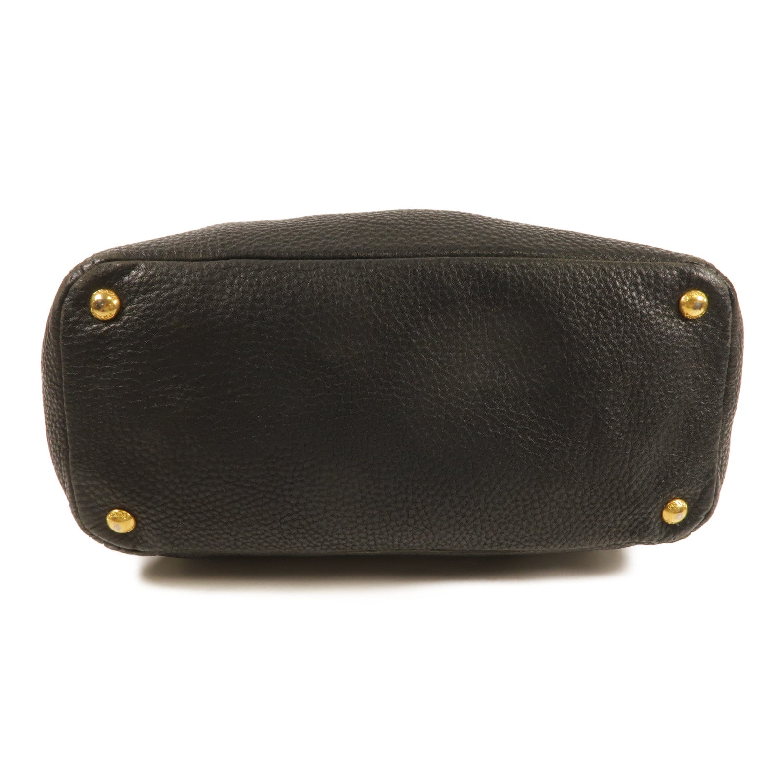 PRADA 牛皮皮革Side Pocket Tote Bag手挽肩背兩用袋