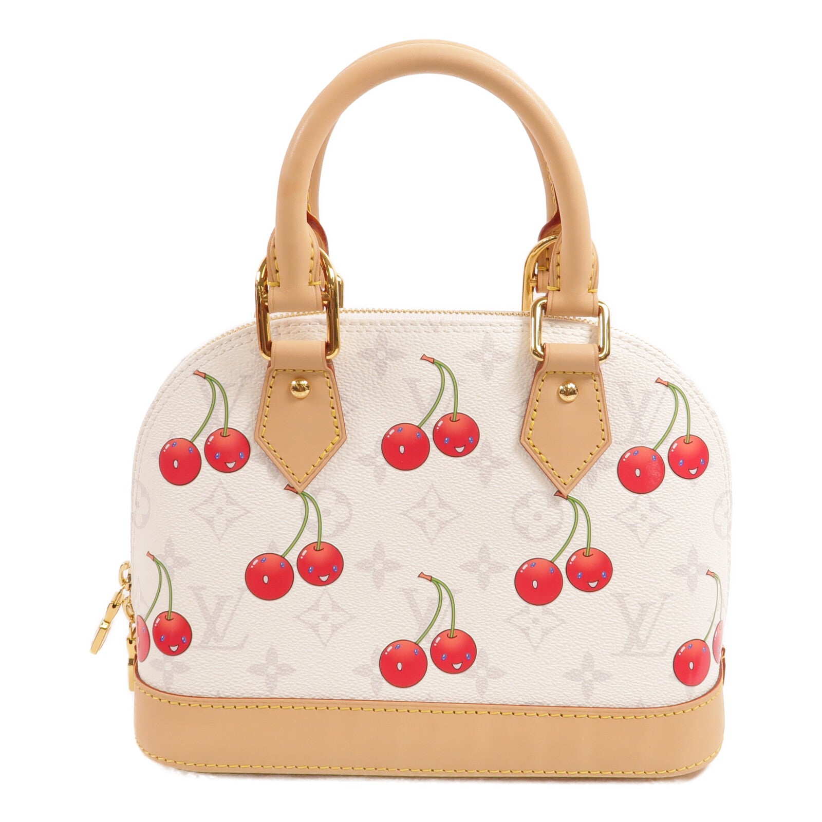 LOUIS VUITTON Monogram Cherry TM Cherry Alma BB手挽肩背兩用袋