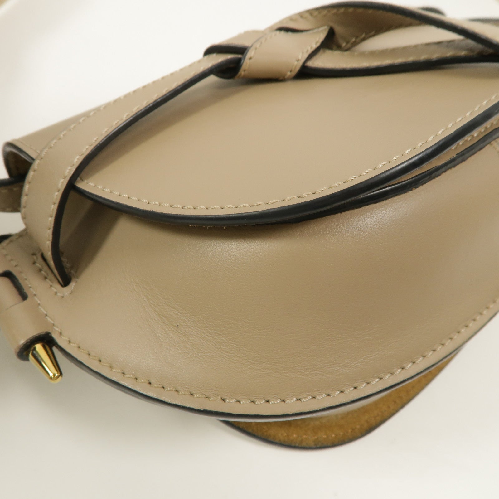 LOEWE 牛皮皮革Mini Gate肩背袋