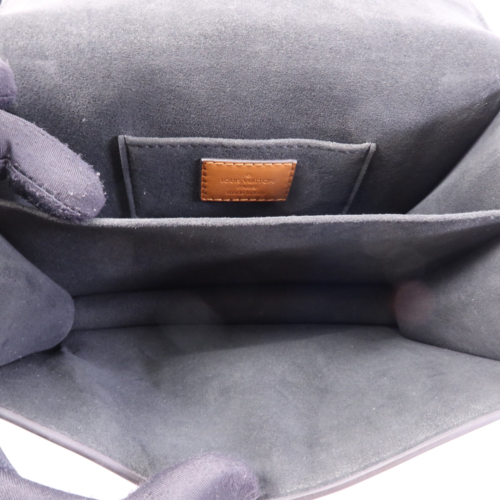 LOUIS VUITTON Monogram Reverse Mini Dauphine金扣肩背袋