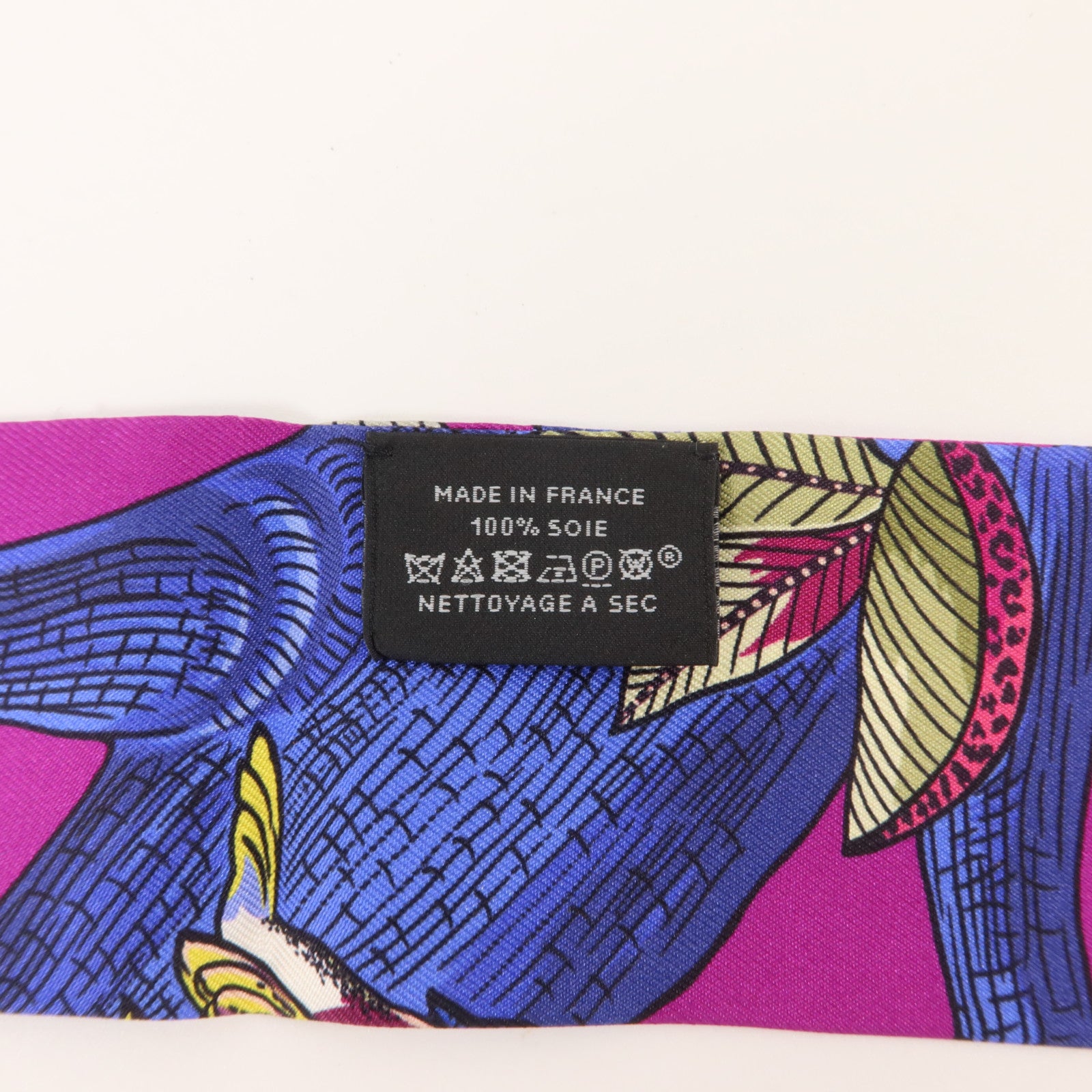 HERMES 絲質Twilly絲巾