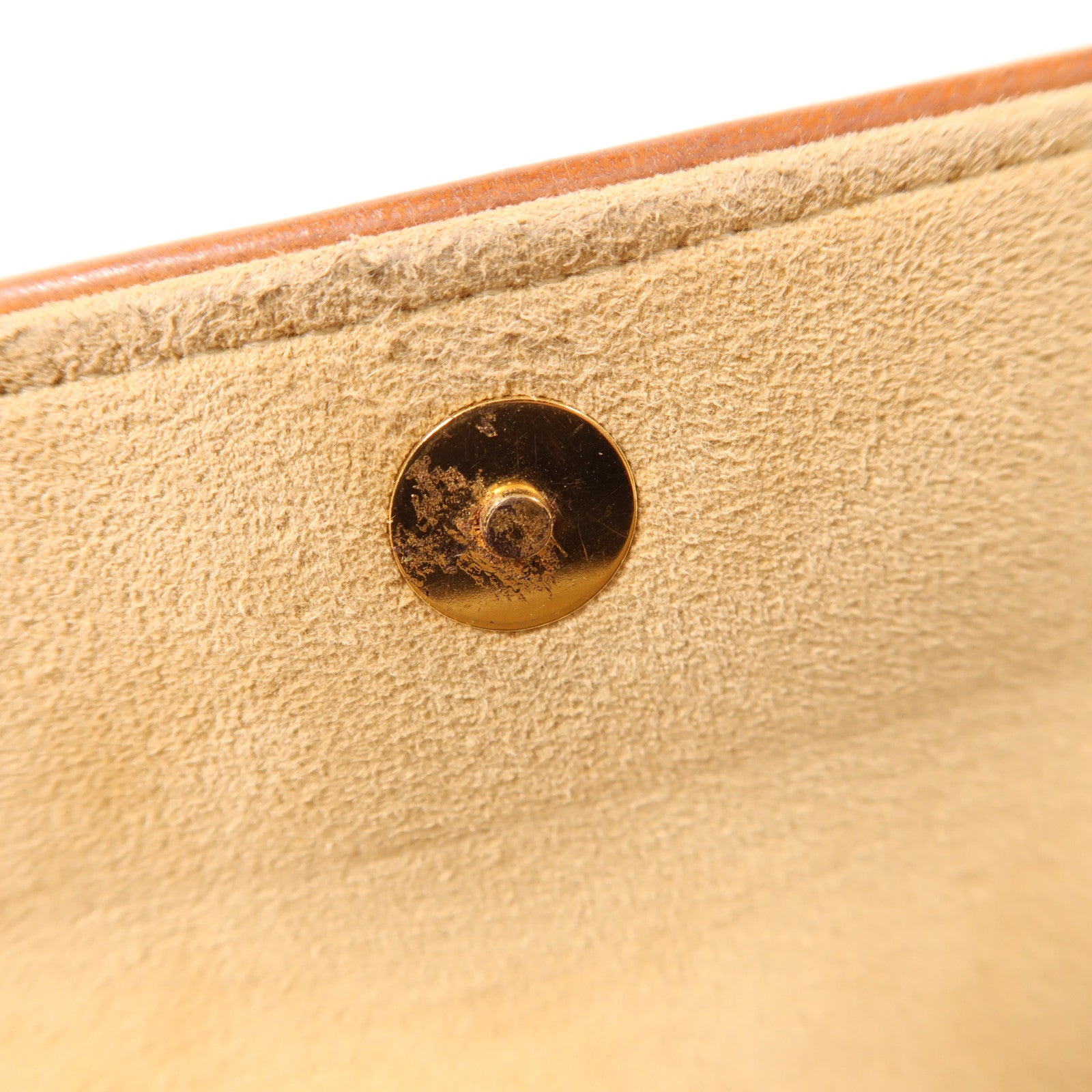 LOUIS VUITTON Monogram Pochette Florentine金扣腰包棕色