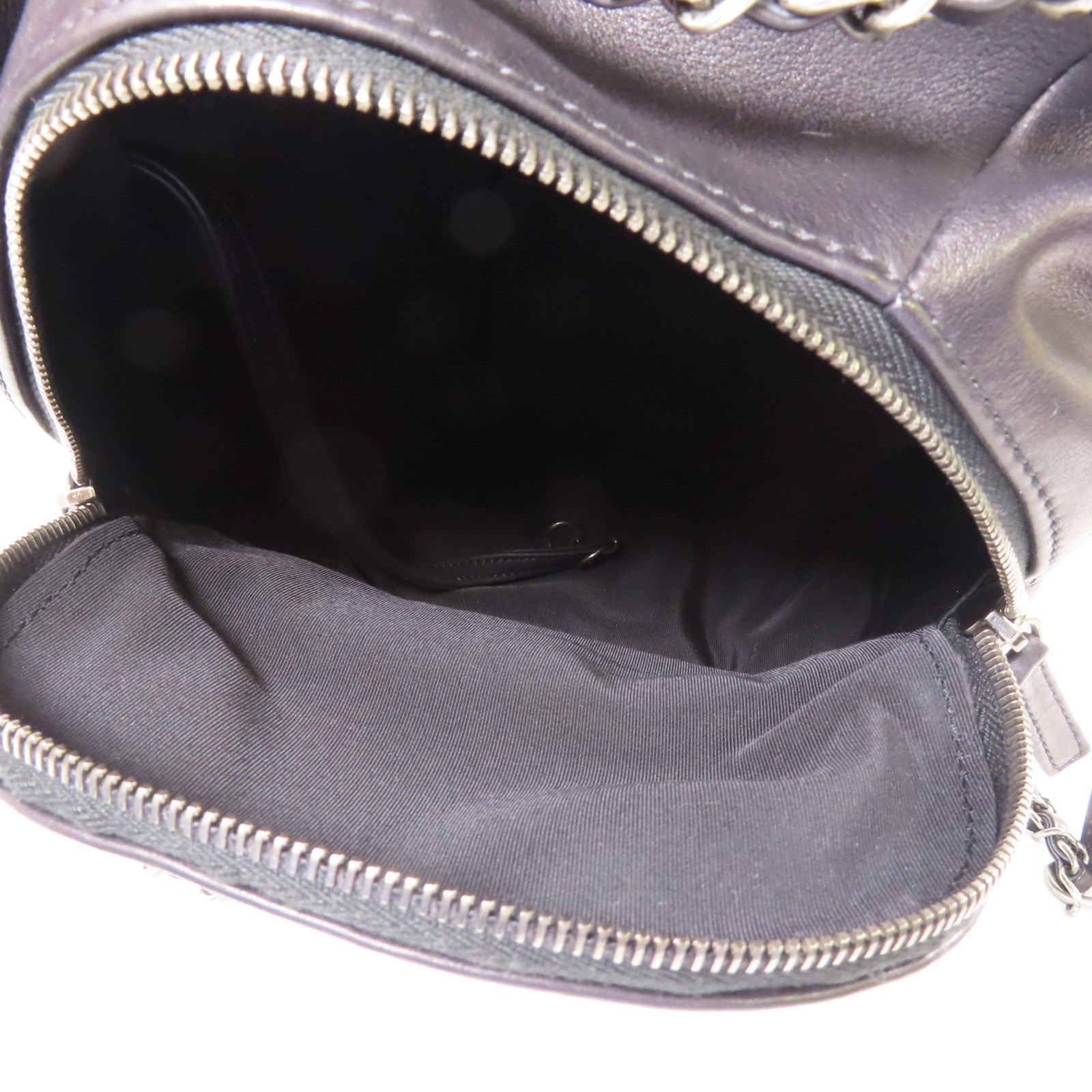 CHANEL CC SHW Backpack Calfskin Black