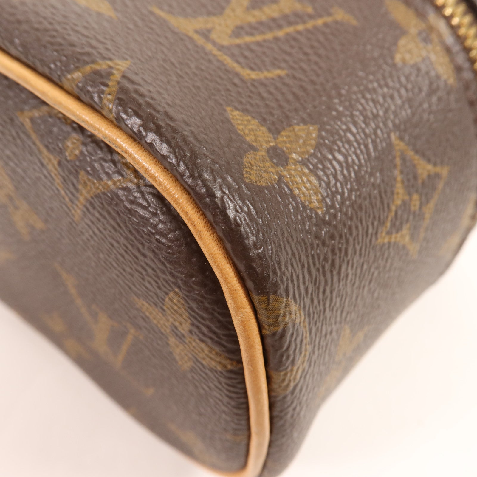 LOUIS VUITTON Monogram Nice Nano金扣化妝袋