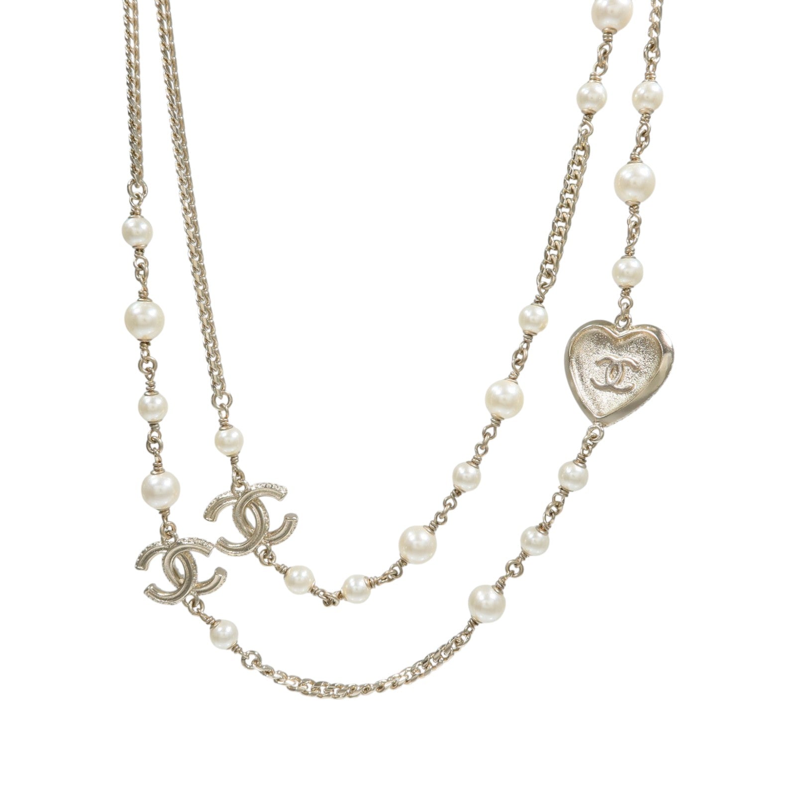 CHANEL PVC/金屬Necklace項鍊