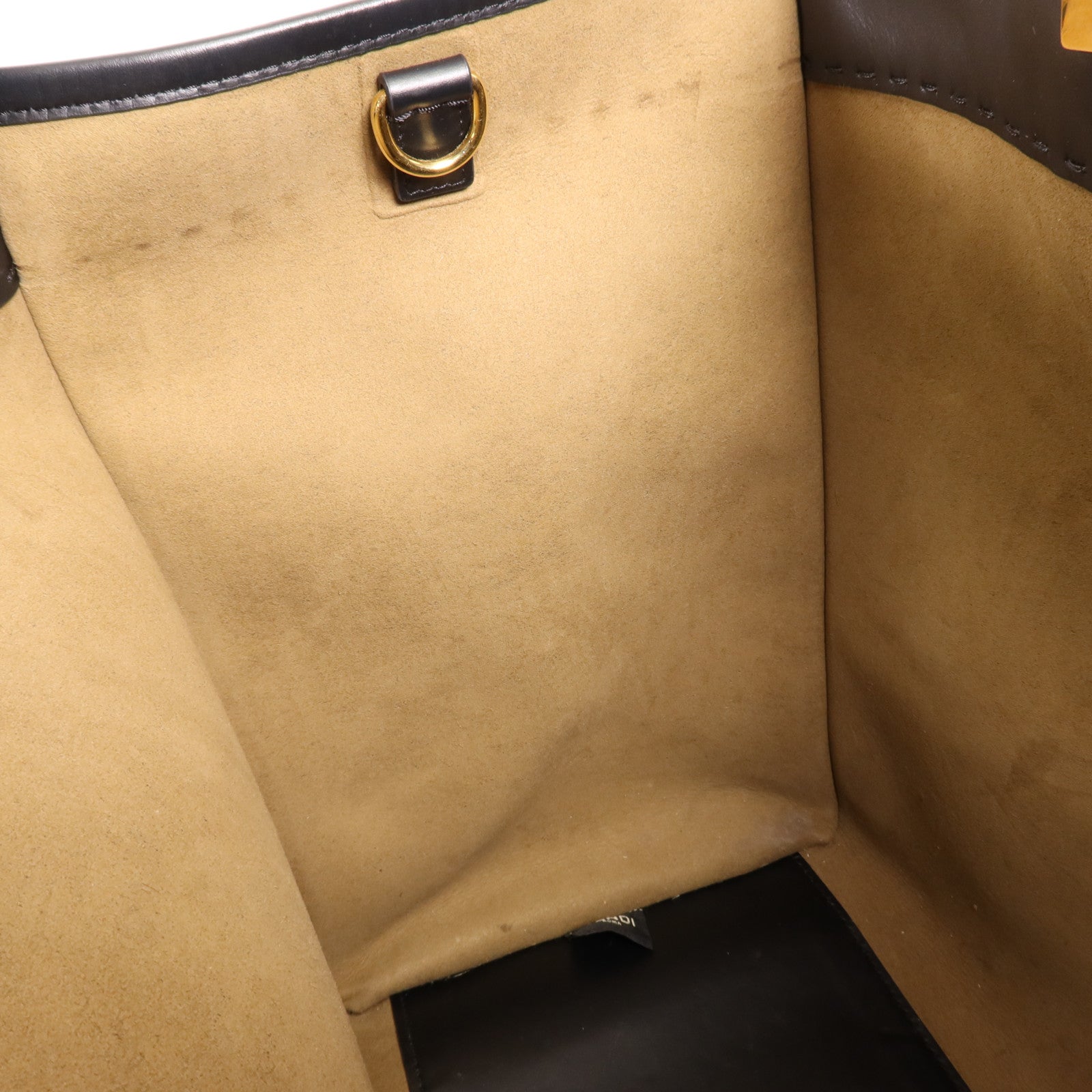 FENDI 牛皮皮革Sunshine Large金扣手挽袋