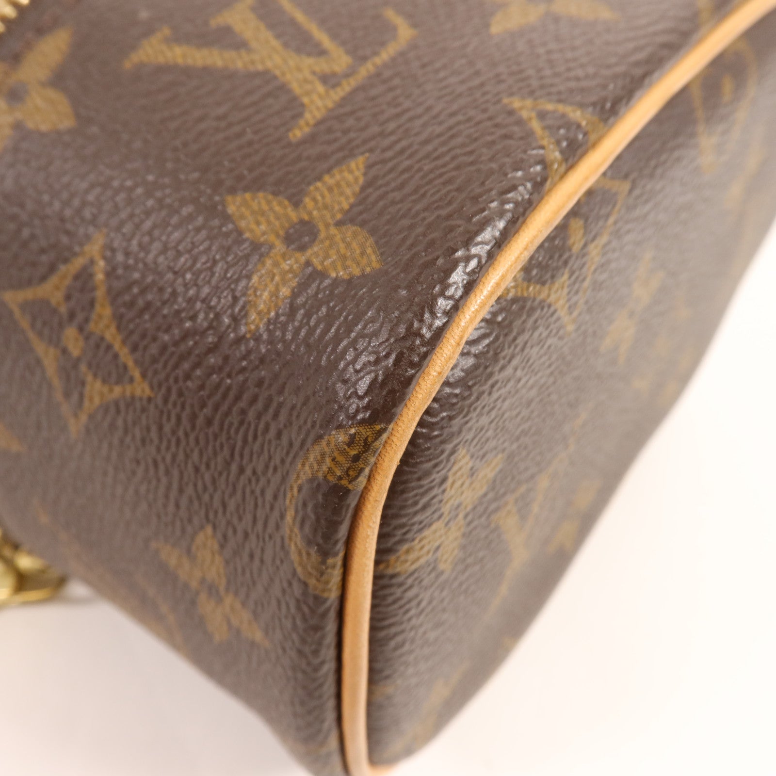 LOUIS VUITTON Monogram Nice Nano金扣化妝袋
