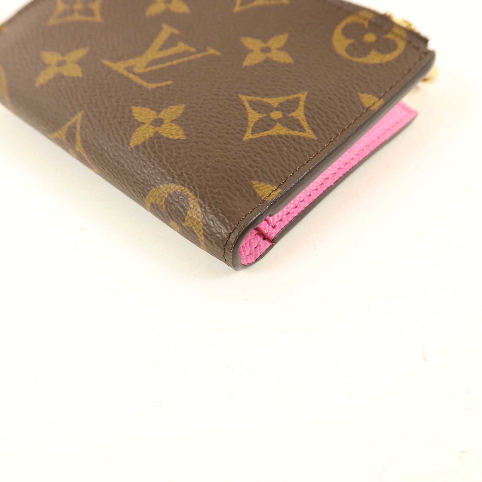 LOUIS VUITTON Monogram Lisa Wallet金扣錢包