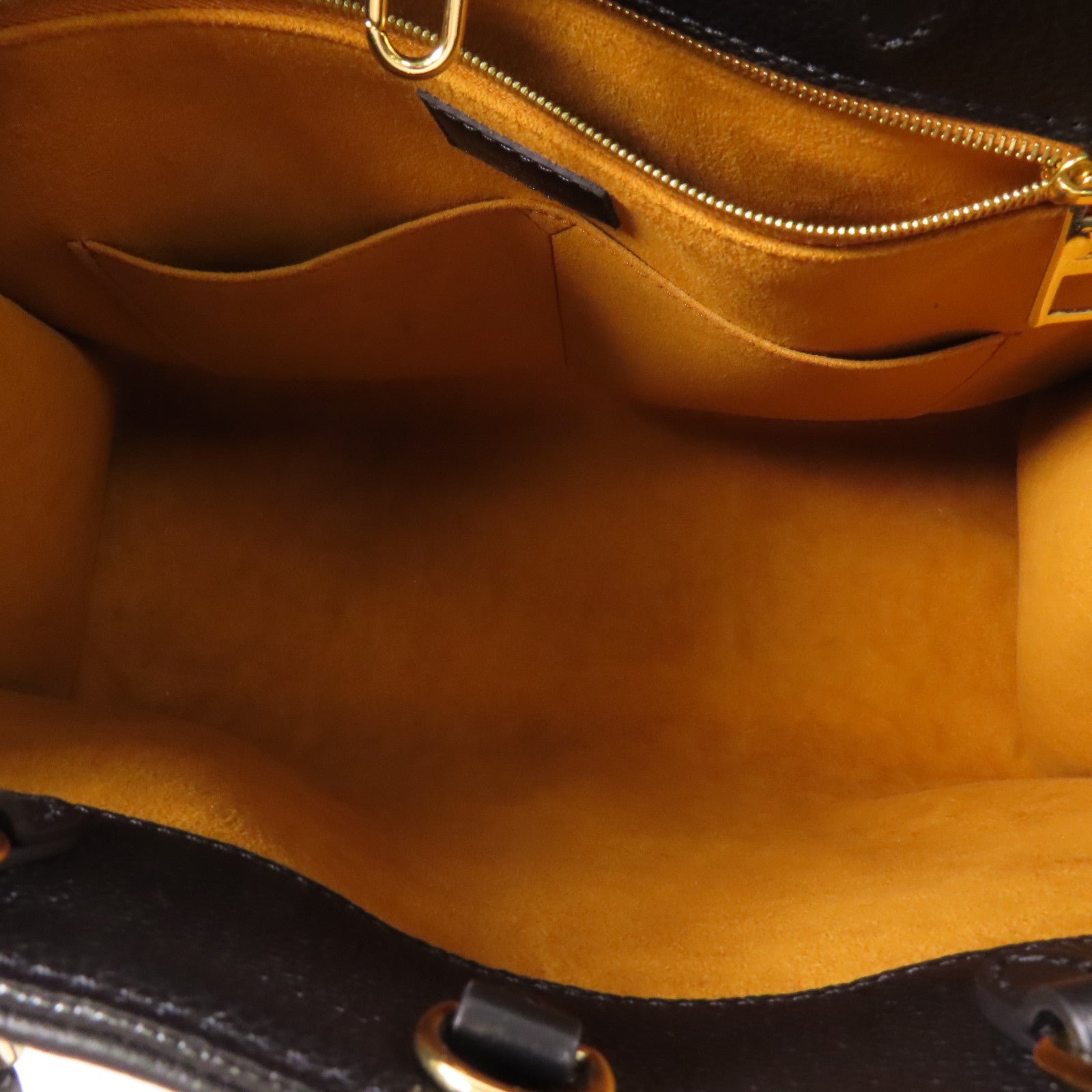 LOUIS VUITTON Monogram Empreinte On The Go金扣手挽肩背兩用袋